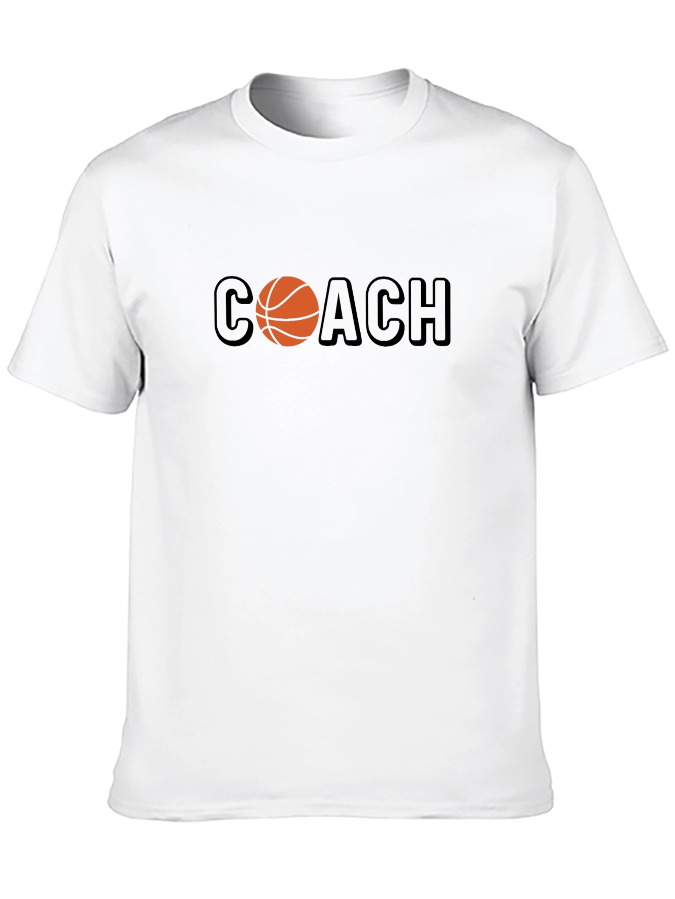 Basketball Coach Graphic Tee - Stylish & Comfortable