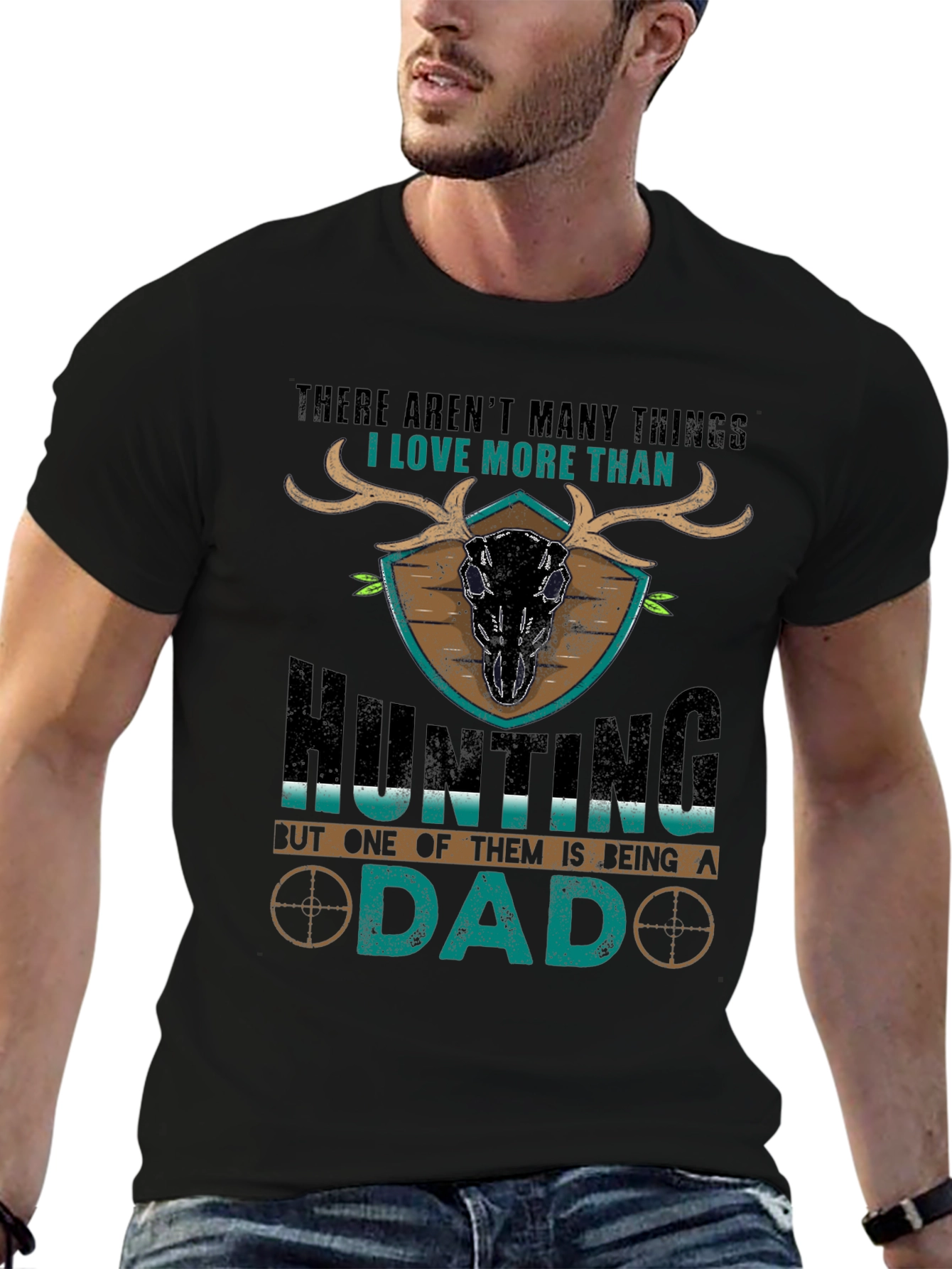 Hunting Dad T-Shirt - Gift for Hunters