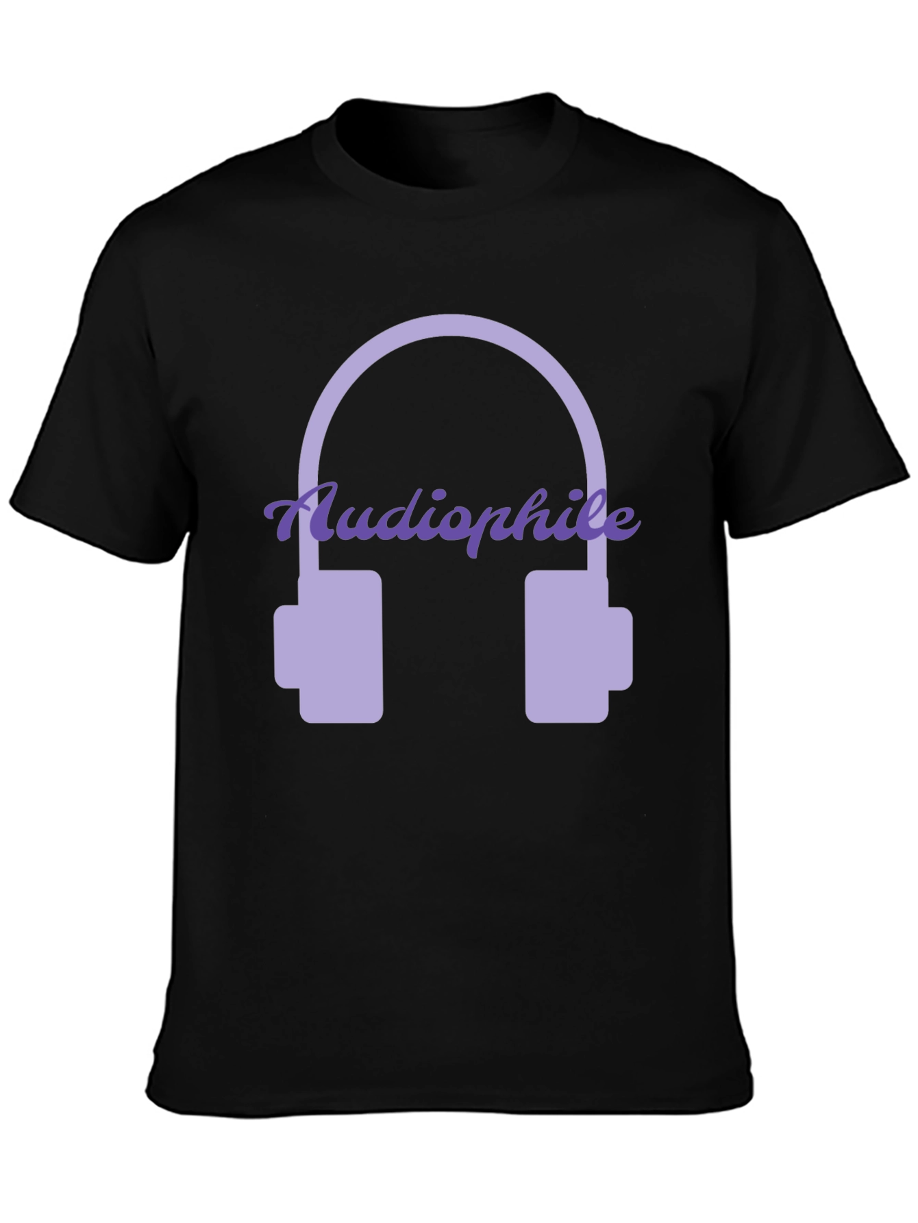Audiophile Headphones Graphic Tee - Music Lover T-Shirt