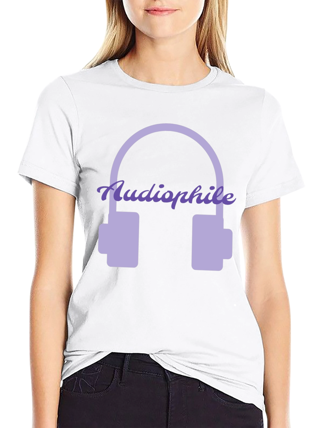 Audiophile Headphones Graphic Tee - Music Lover T-Shirt