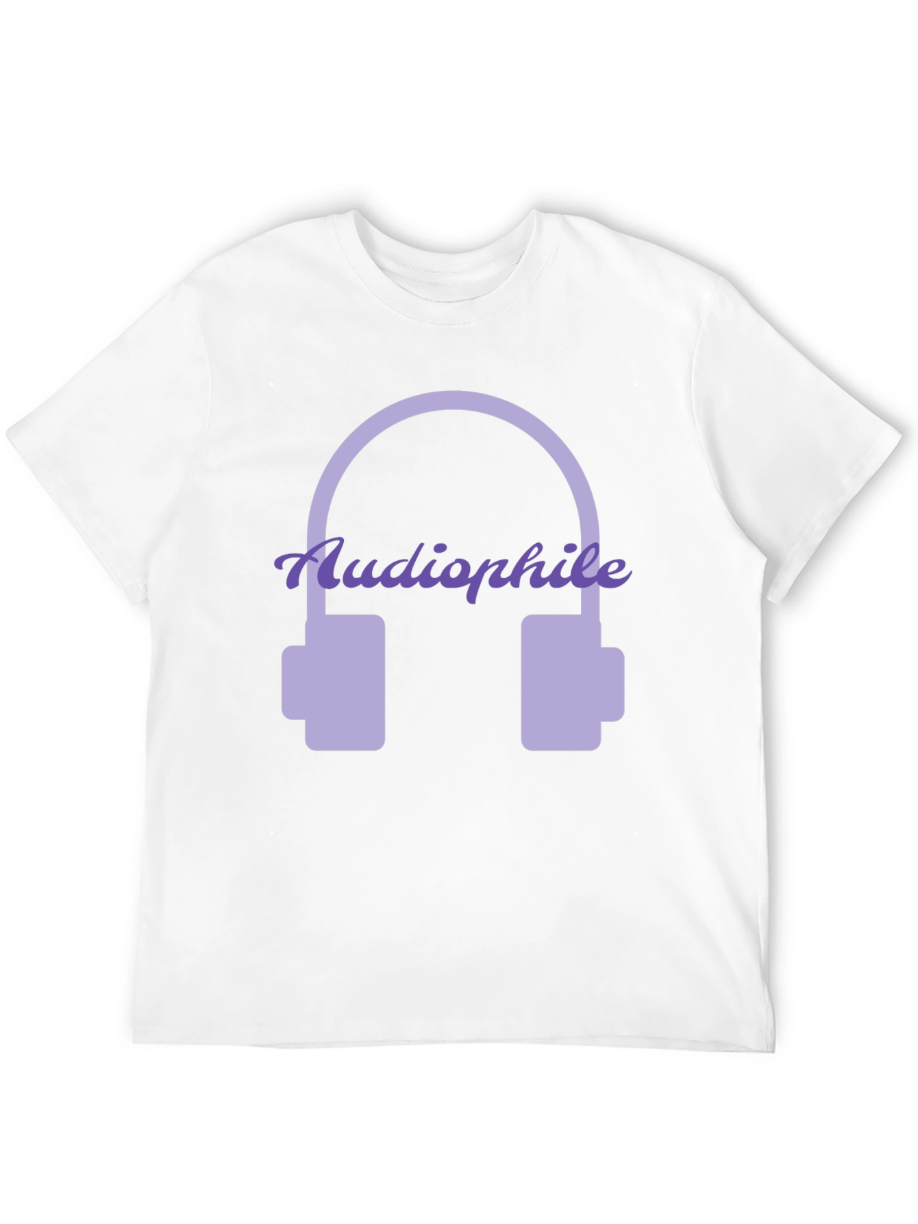 Audiophile Headphones Graphic Tee - Music Lover T-Shirt
