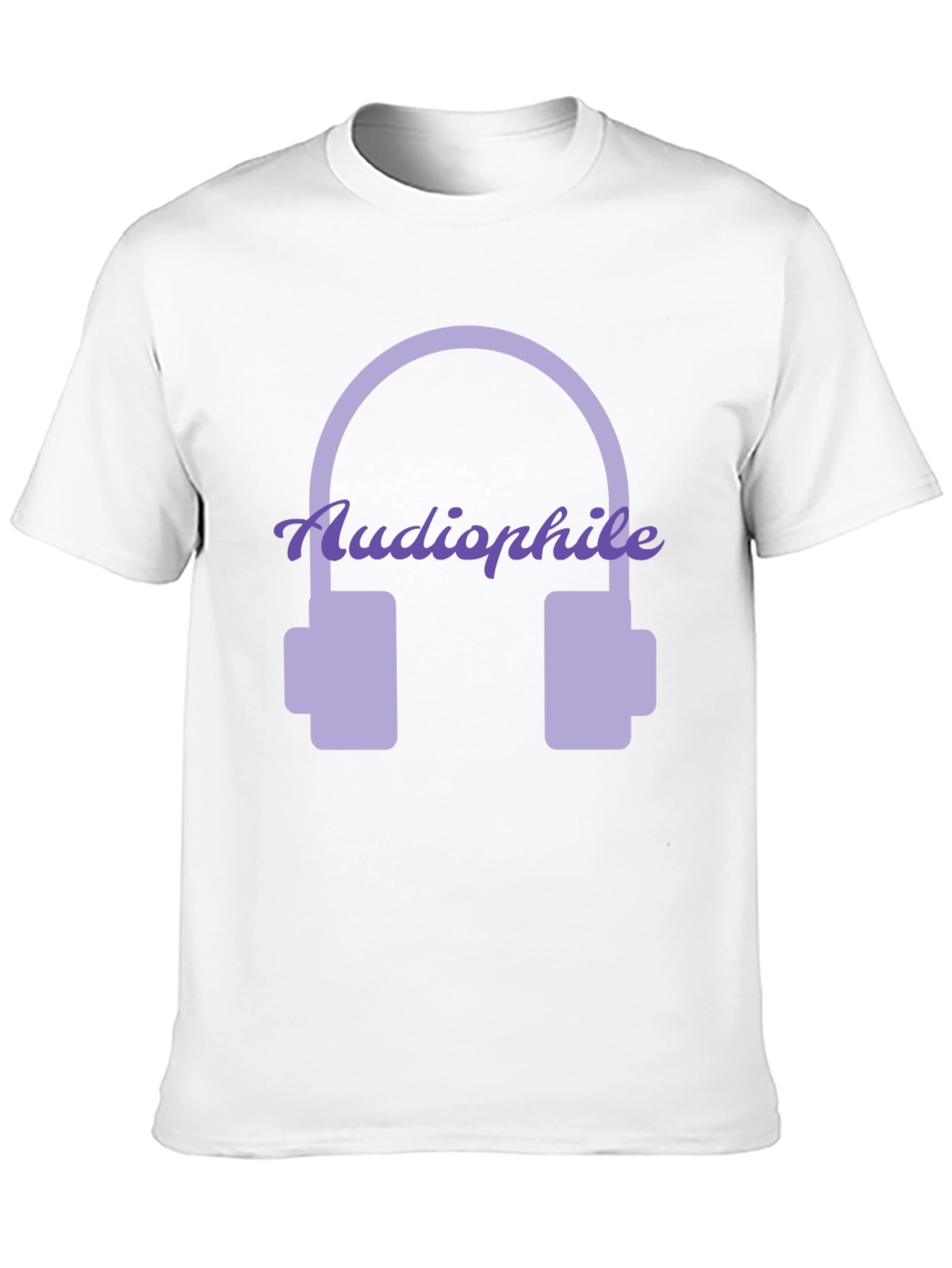 Audiophile Headphones Graphic Tee - Music Lover T-Shirt