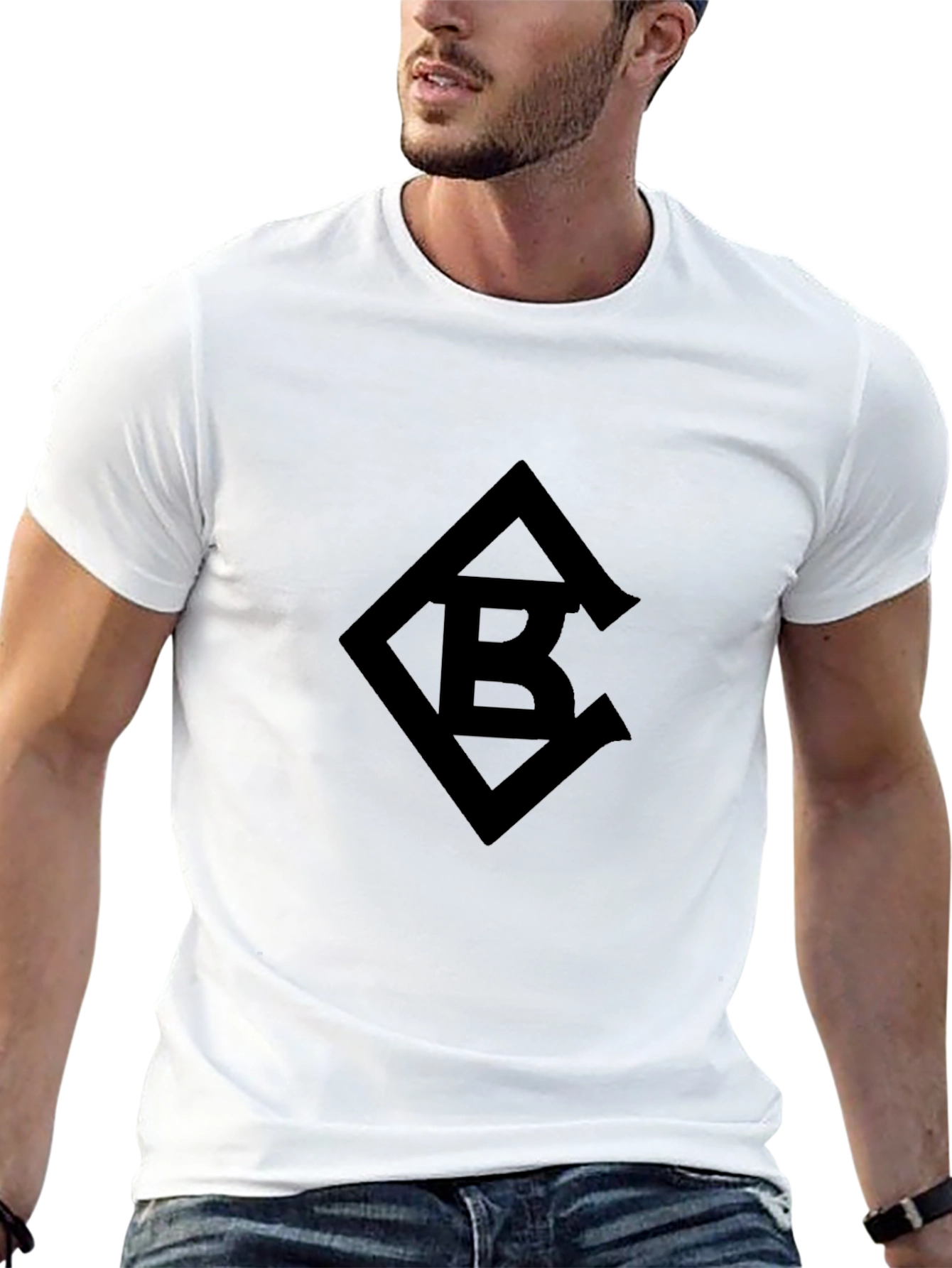 Black T-Shirt with BC Diamond Logo