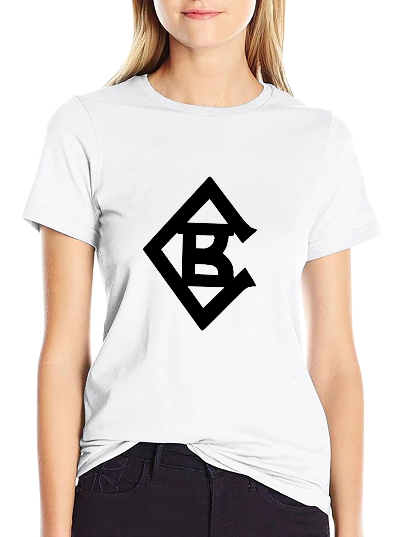 Black T-Shirt with BC Diamond Logo