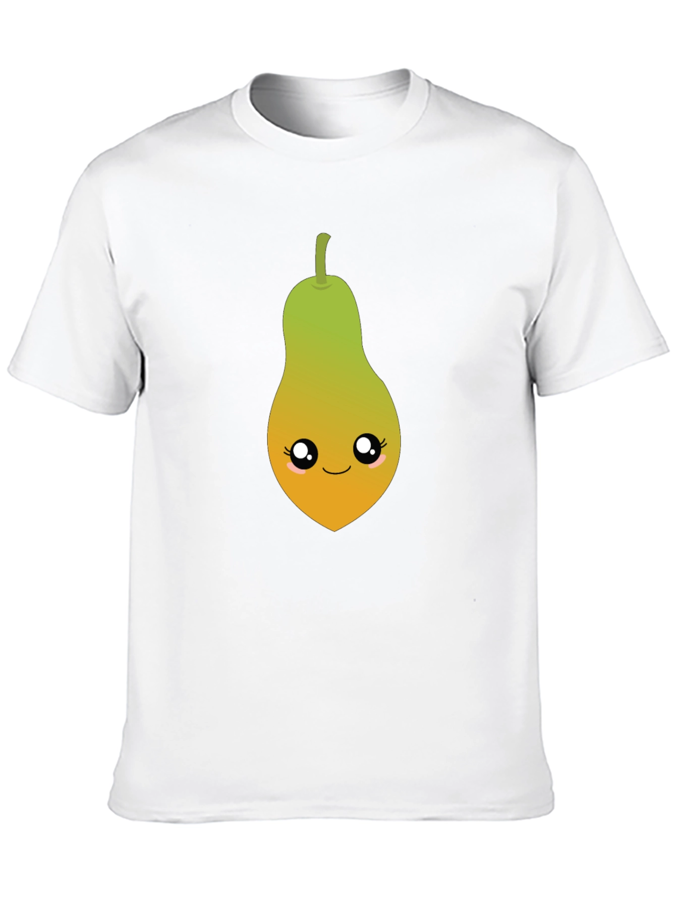 Kawaii Pear T-Shirt - Cute Fruit Graphic Tee