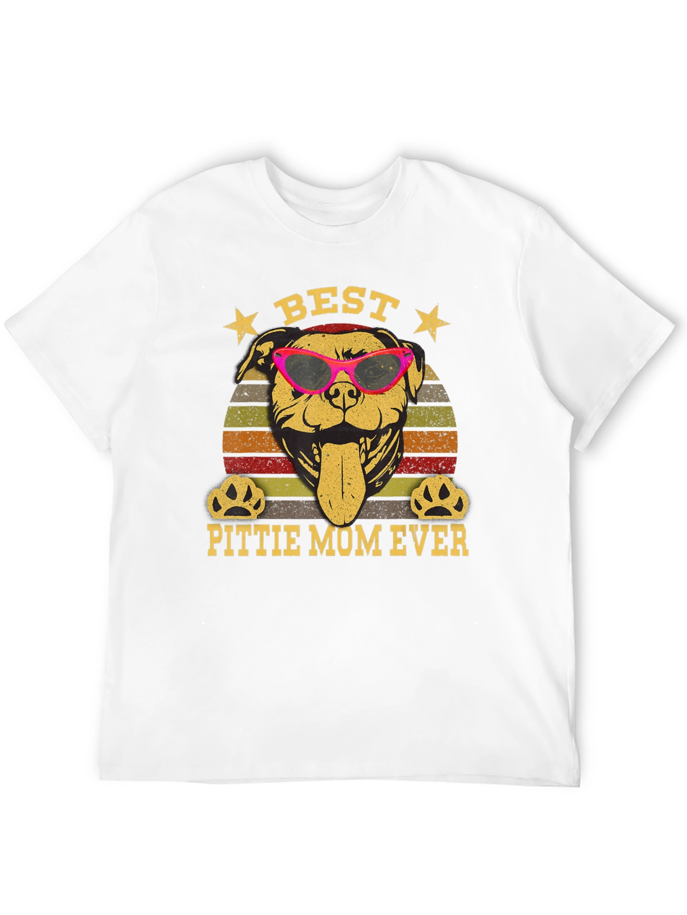 Best Pittie Mom Ever T-Shirt