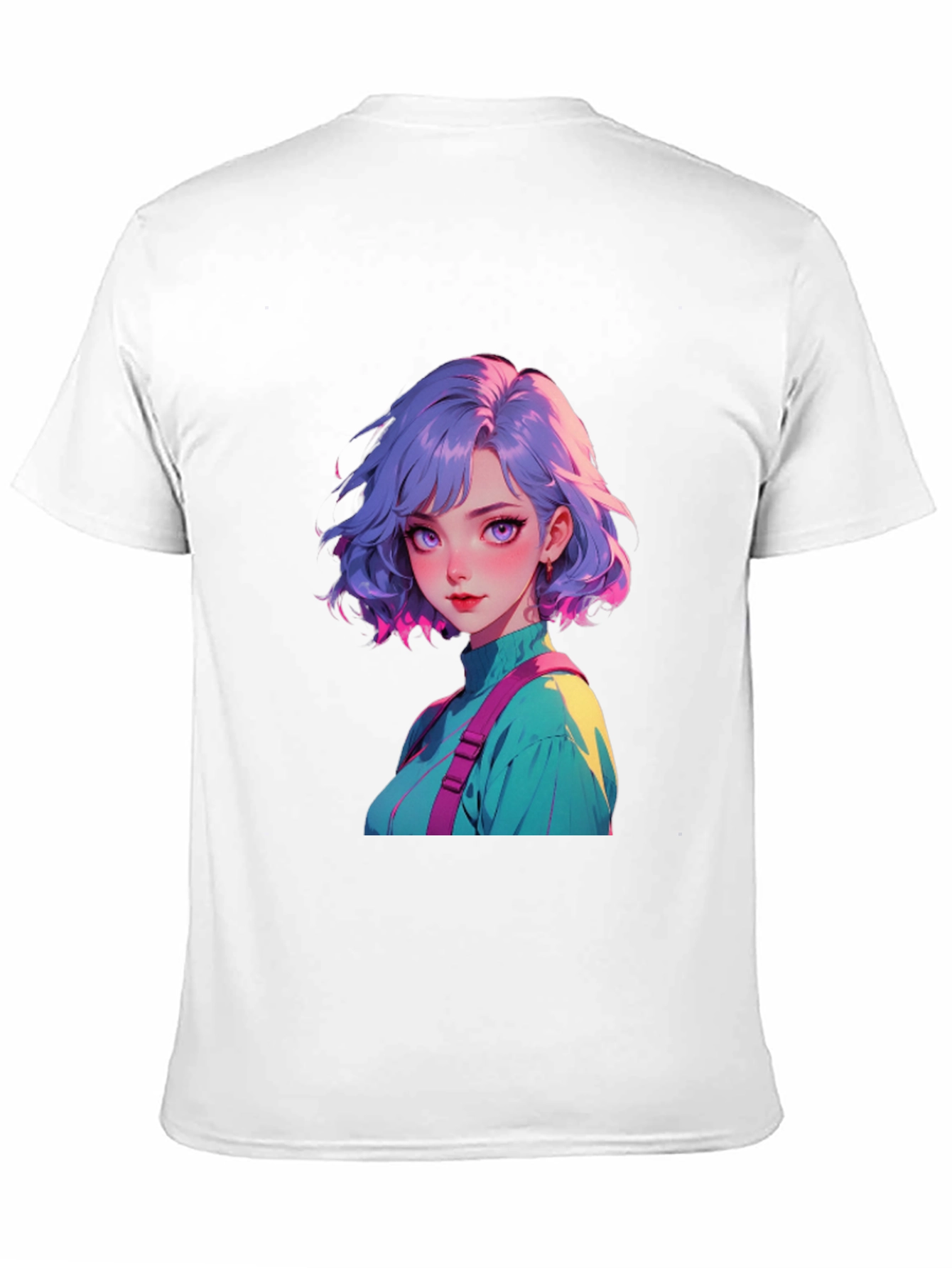 Anime Girl Graphic Tee - Stylish Casual Wear