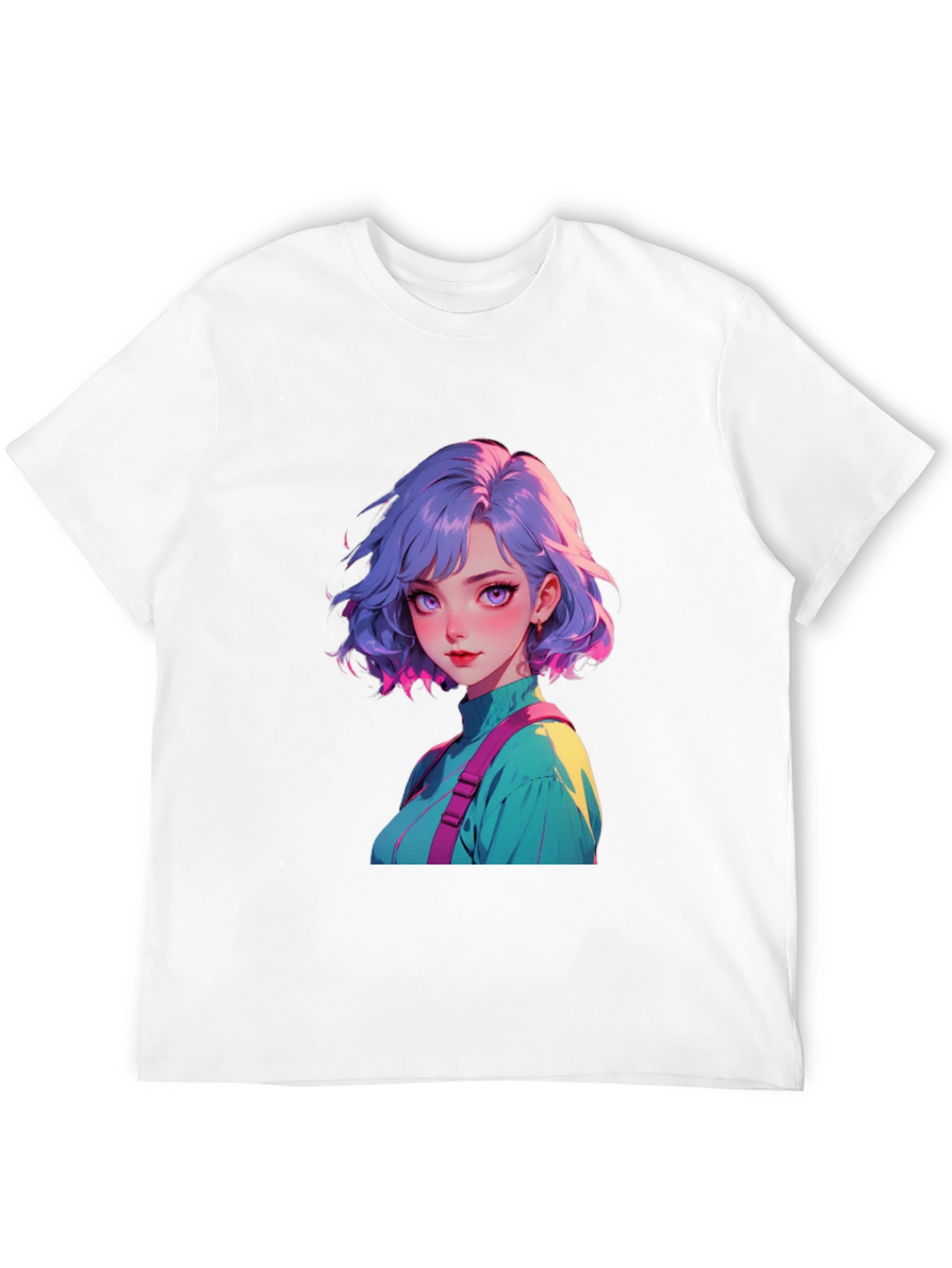 Anime Girl Graphic Tee - Stylish Casual Wear