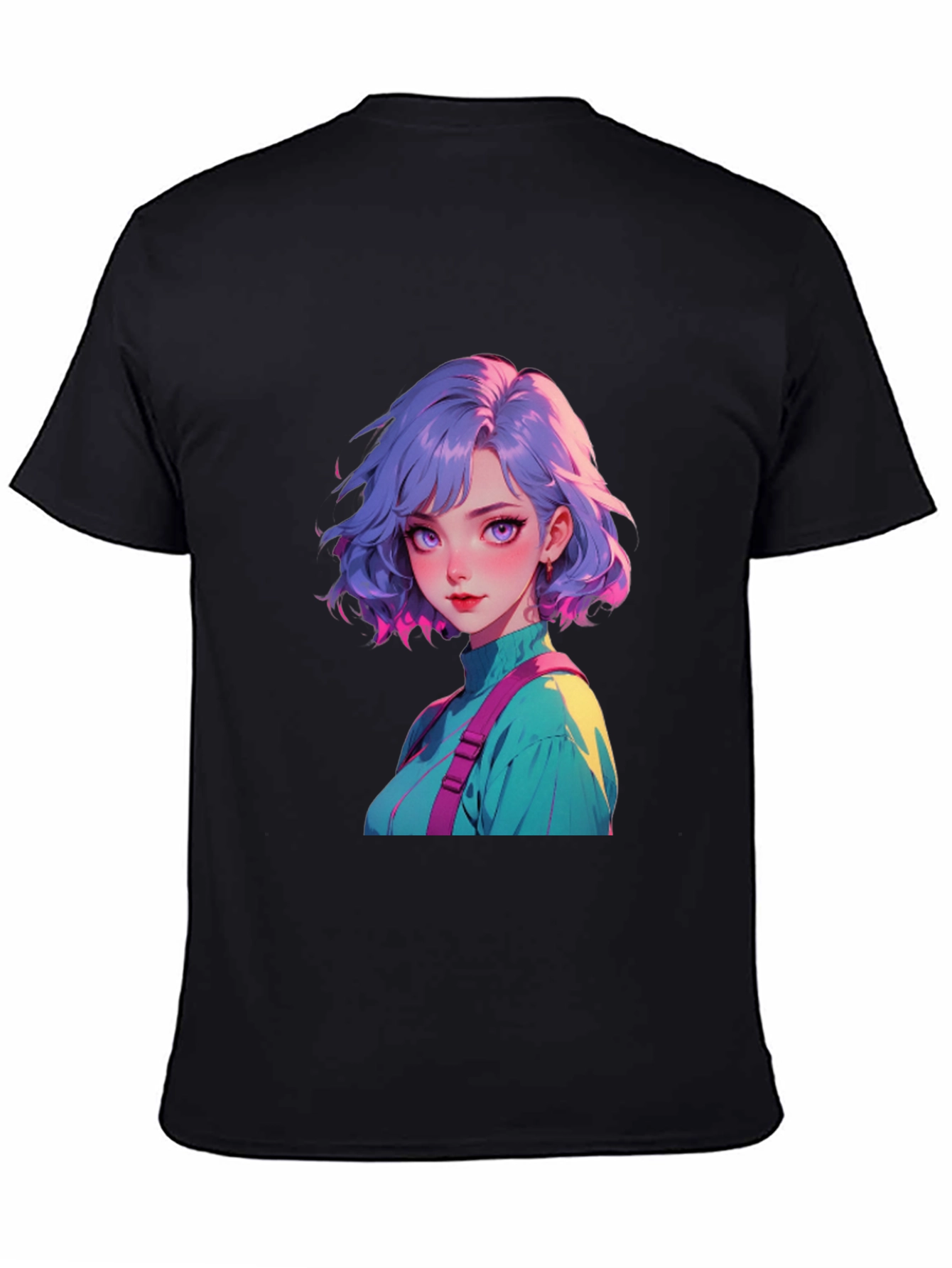 Anime Girl Graphic Tee - Stylish Casual Wear