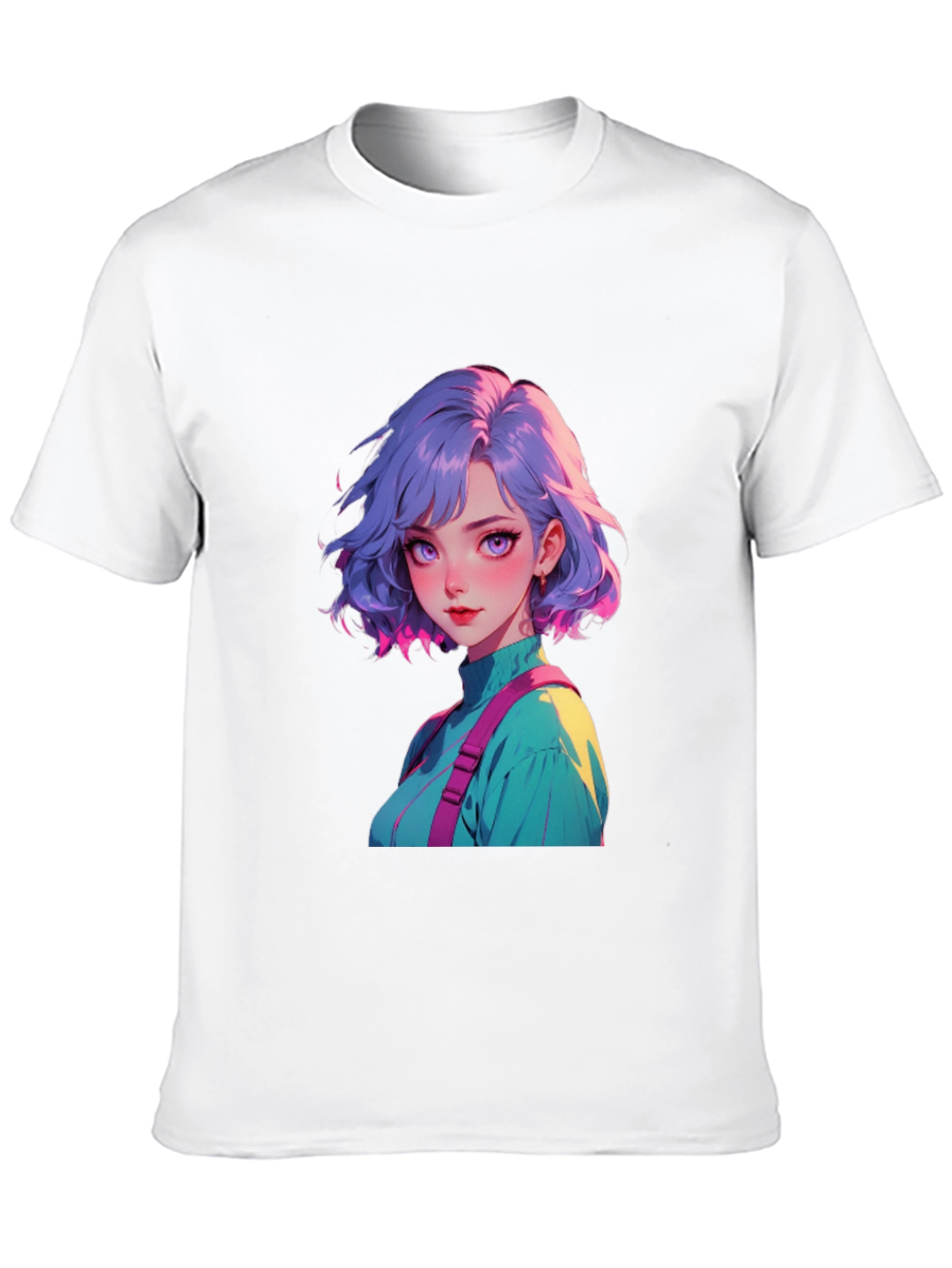 Anime Girl Graphic Tee - Stylish Casual Wear