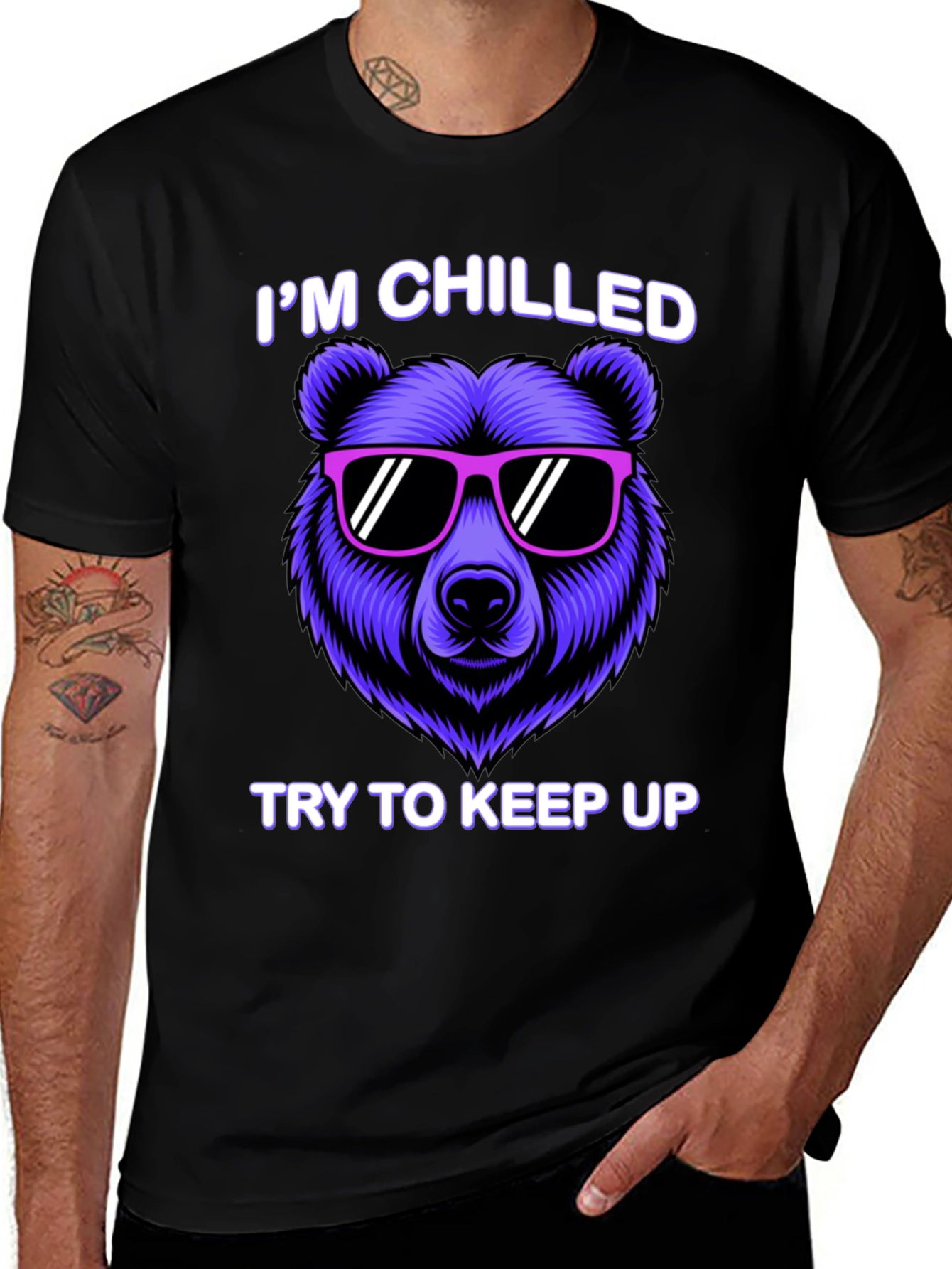 Chilled Bear T-Shirt - Cool & Casual Style