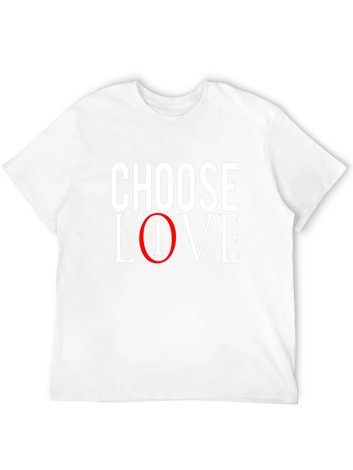 Choose Love T-Shirt - Black Casual Tee