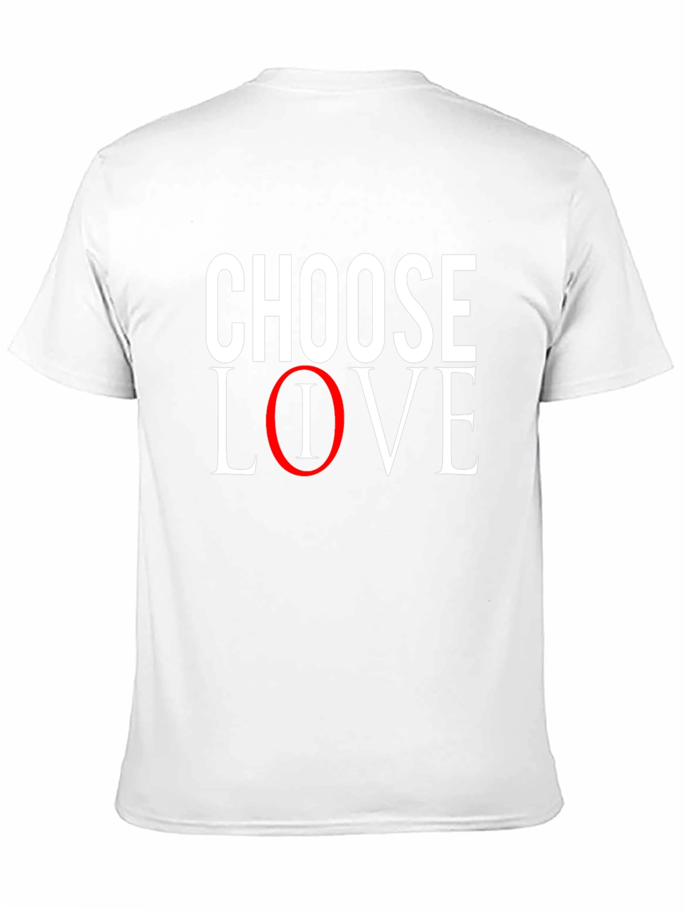 Choose Love T-Shirt - Black Casual Tee