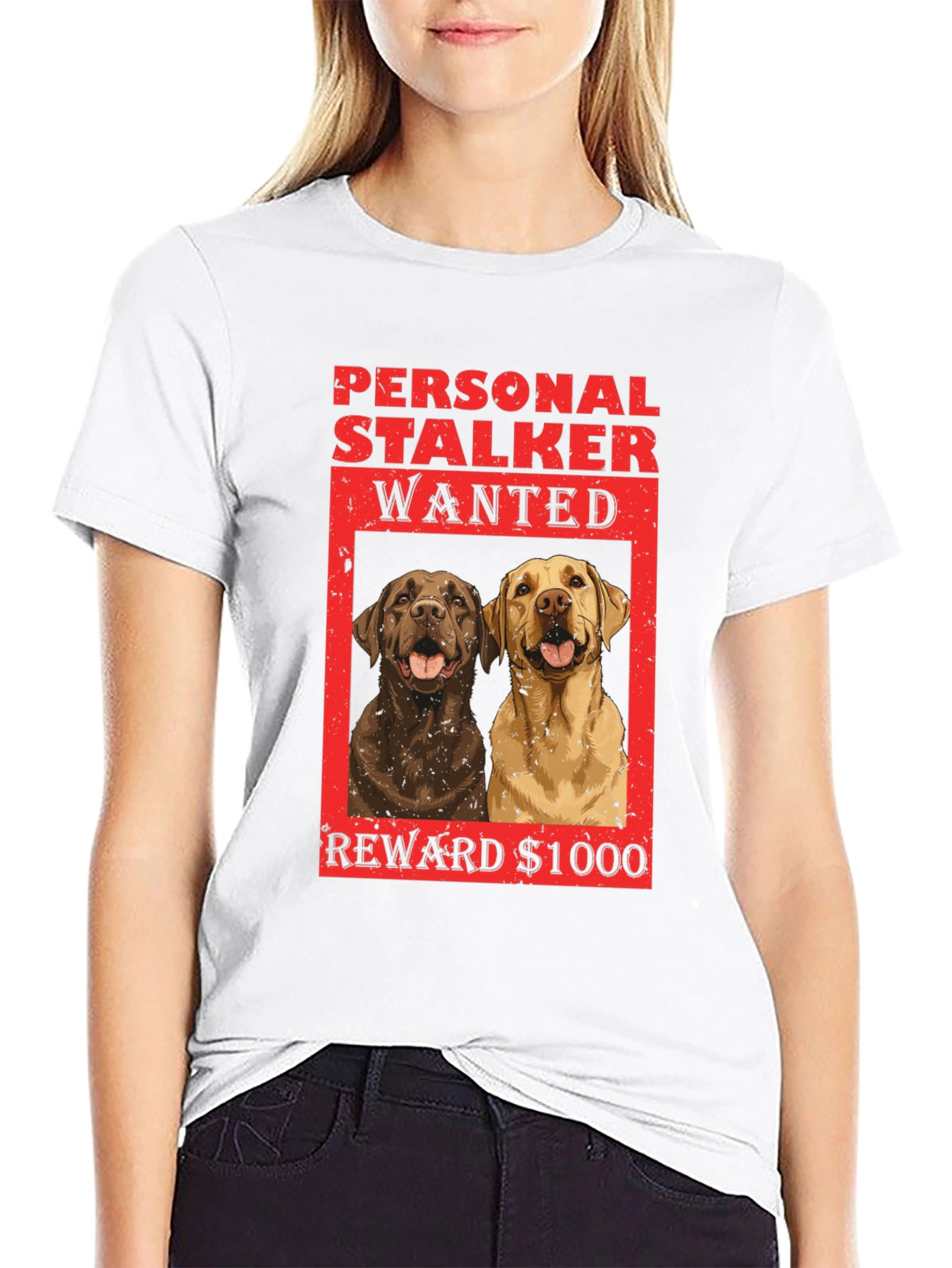 Personal Stalker Dogs Wanted T-Shirt