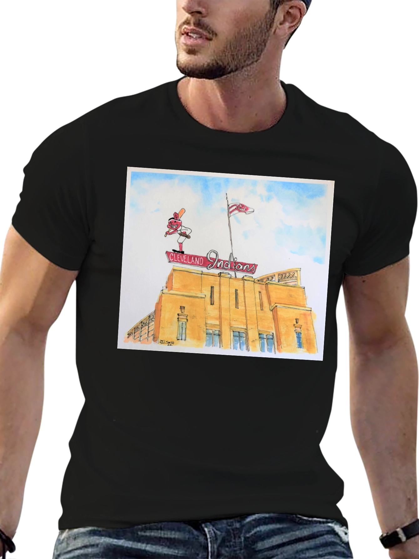 Cleveland Indians Stadium T-Shirt