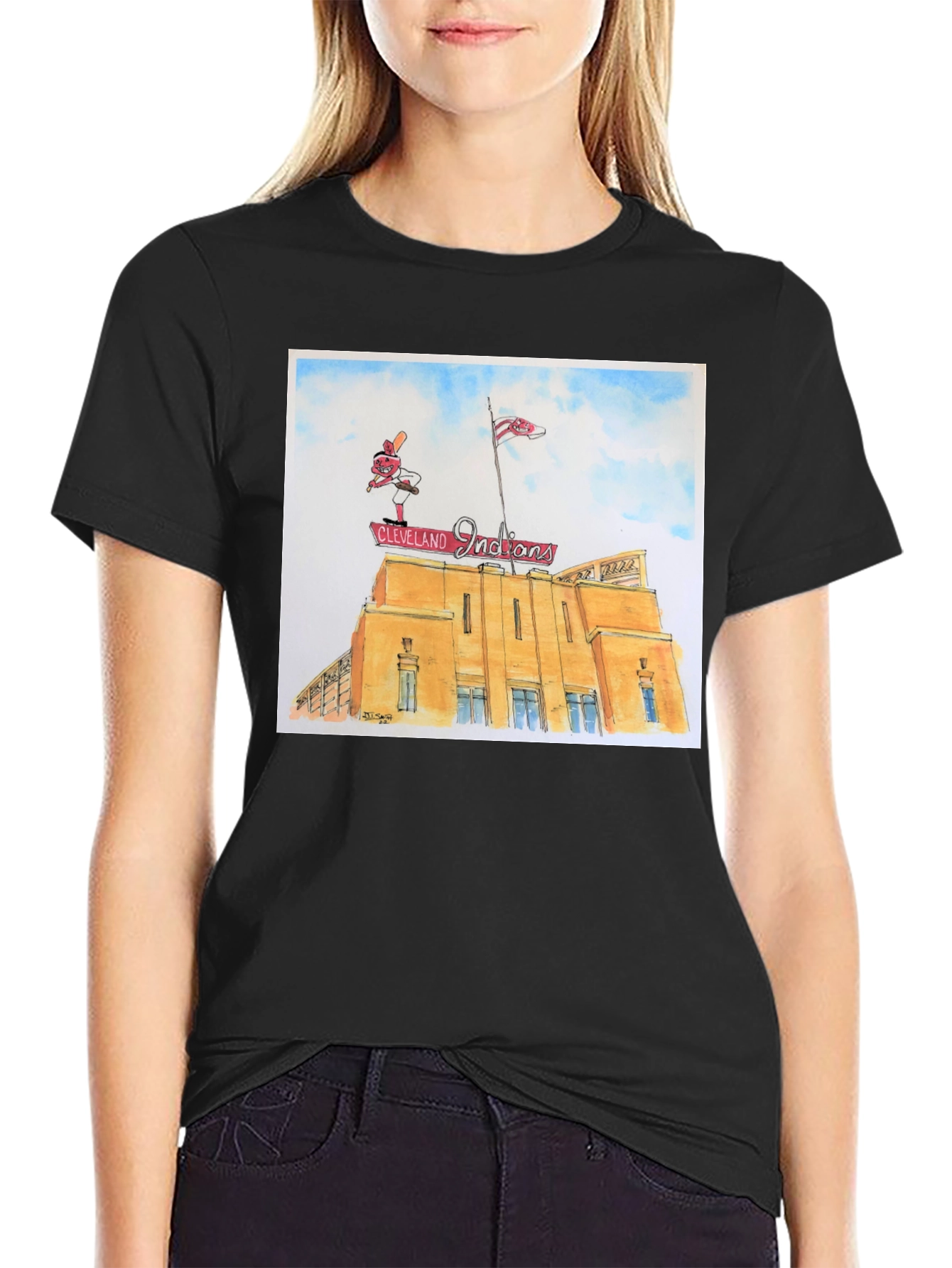 Cleveland Indians Stadium T-Shirt