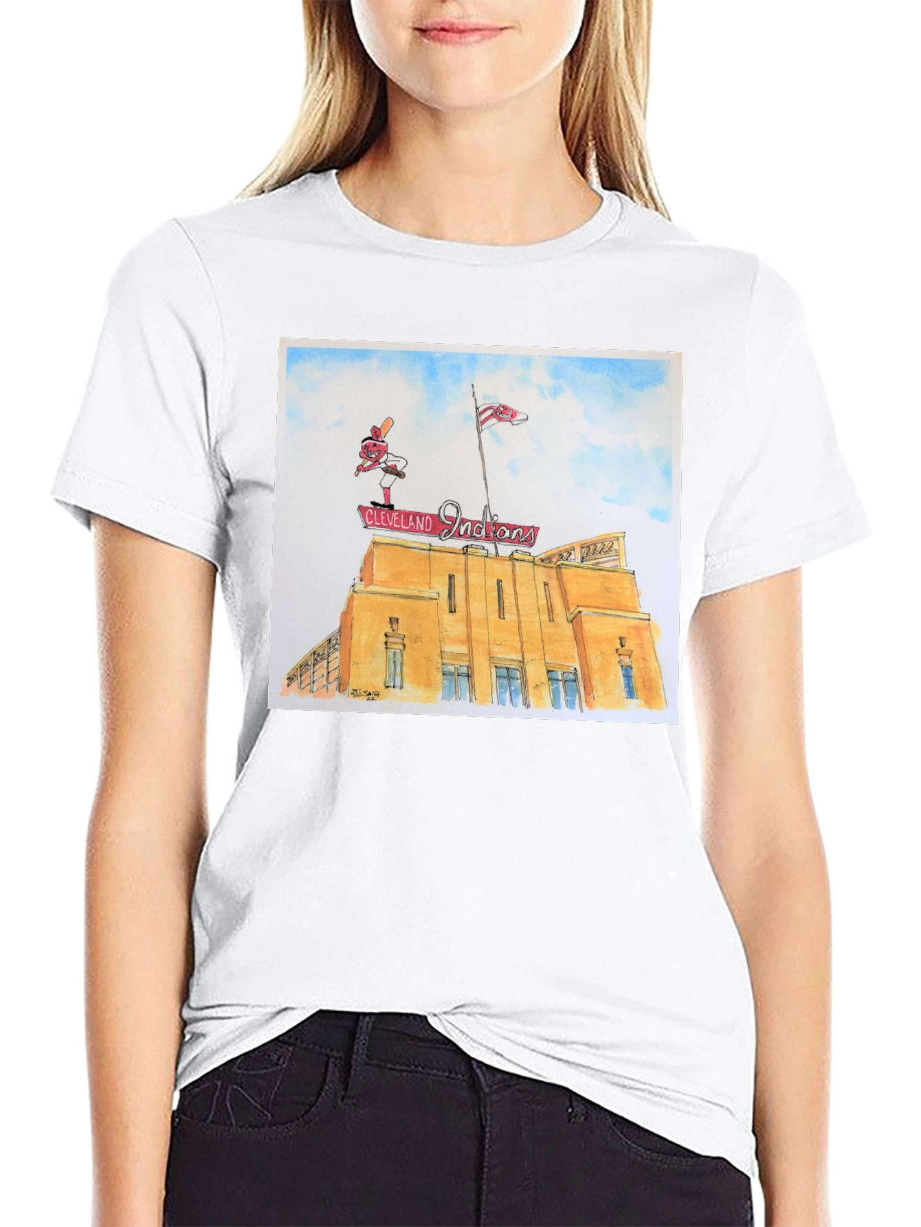 Cleveland Indians Stadium T-Shirt