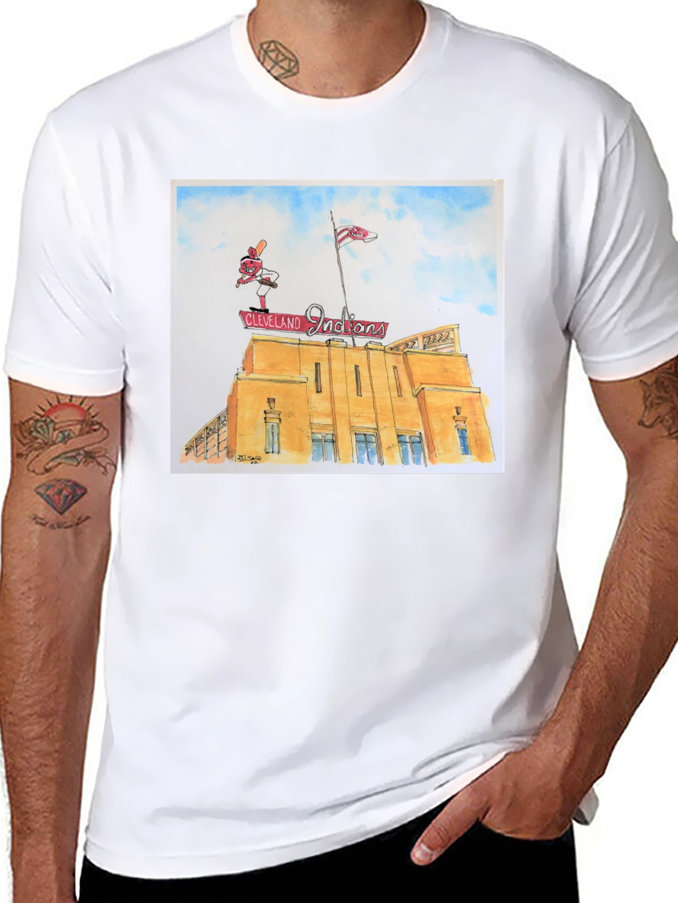 Cleveland Indians Stadium T-Shirt