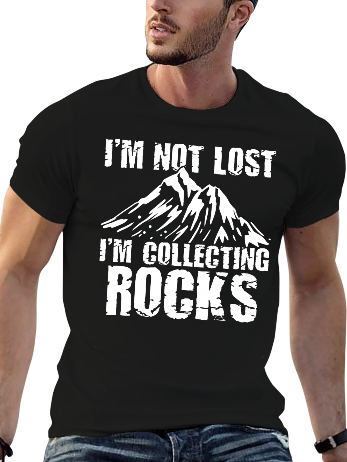 Im Not Lost Im Collecting Rocks T-Shirt
