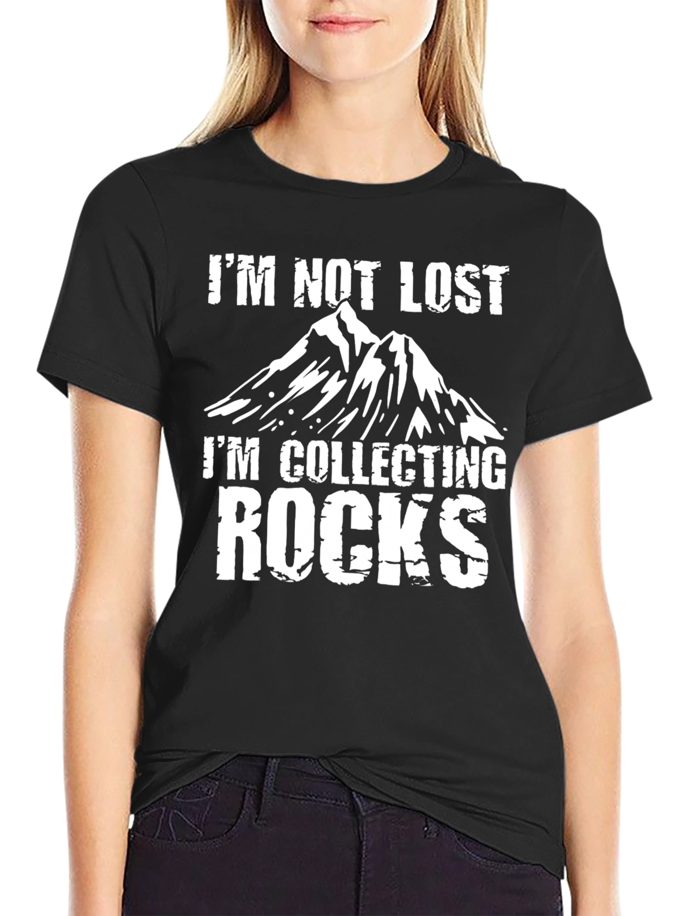 Im Not Lost Im Collecting Rocks T-Shirt