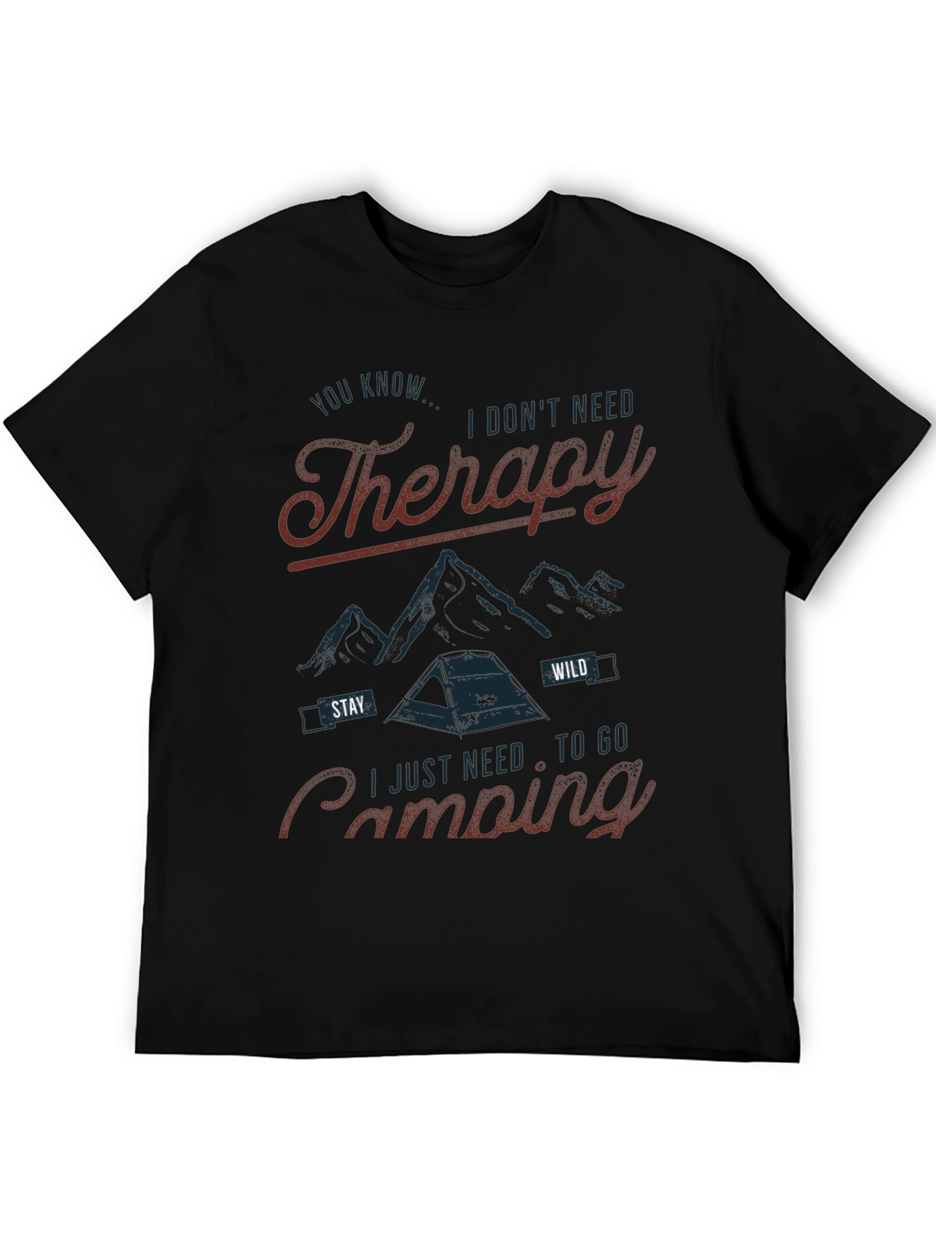 Therapy Camping Graphic Tee