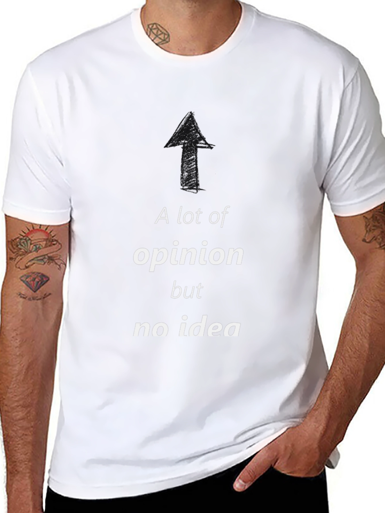 Opinionated T-Shirt: Funny Graphic Tee