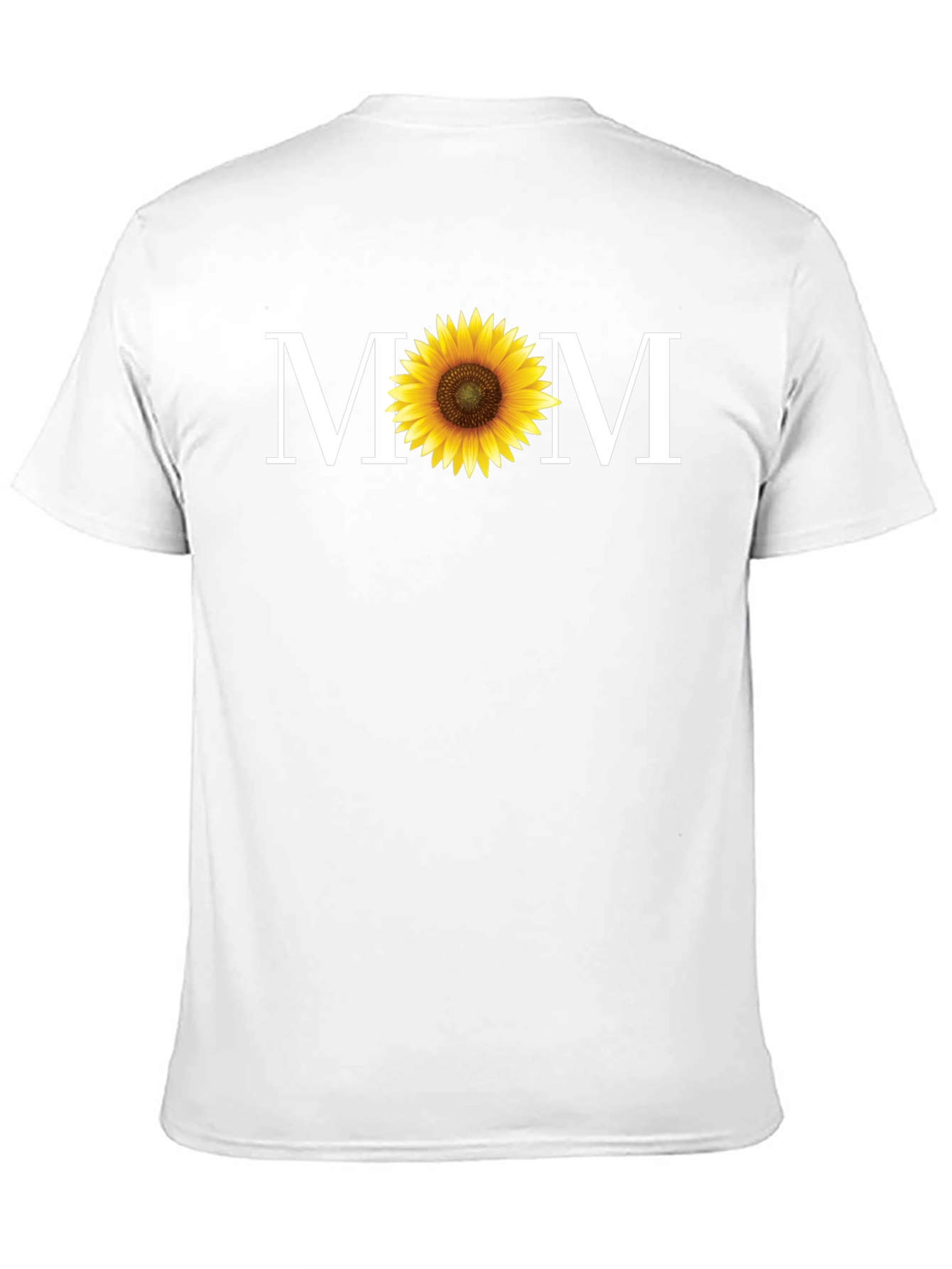 Sunflower MOM Graphic T-Shirt - Black Cotton Tee