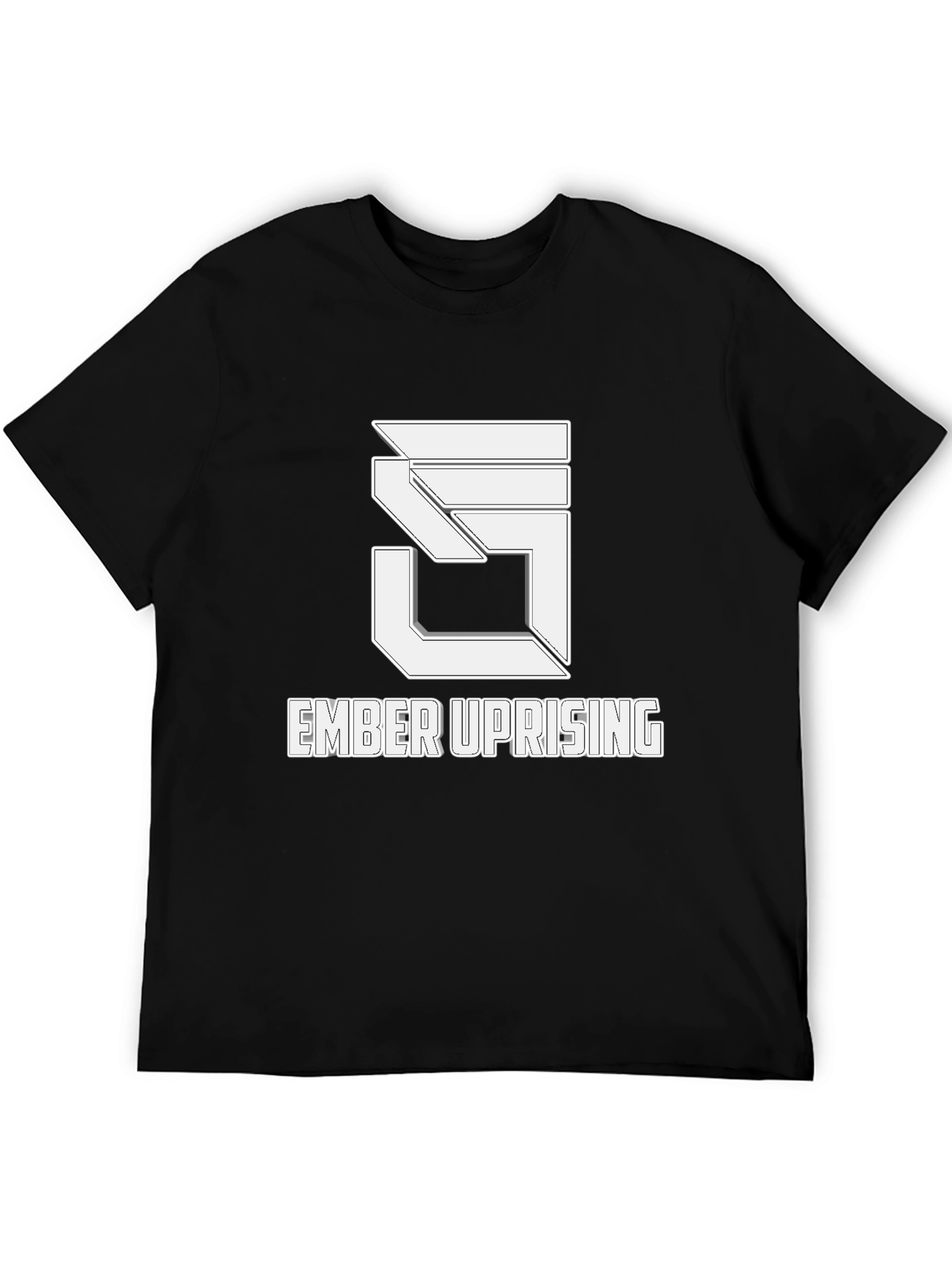 Ember Uprising Graphic T-Shirt - Black