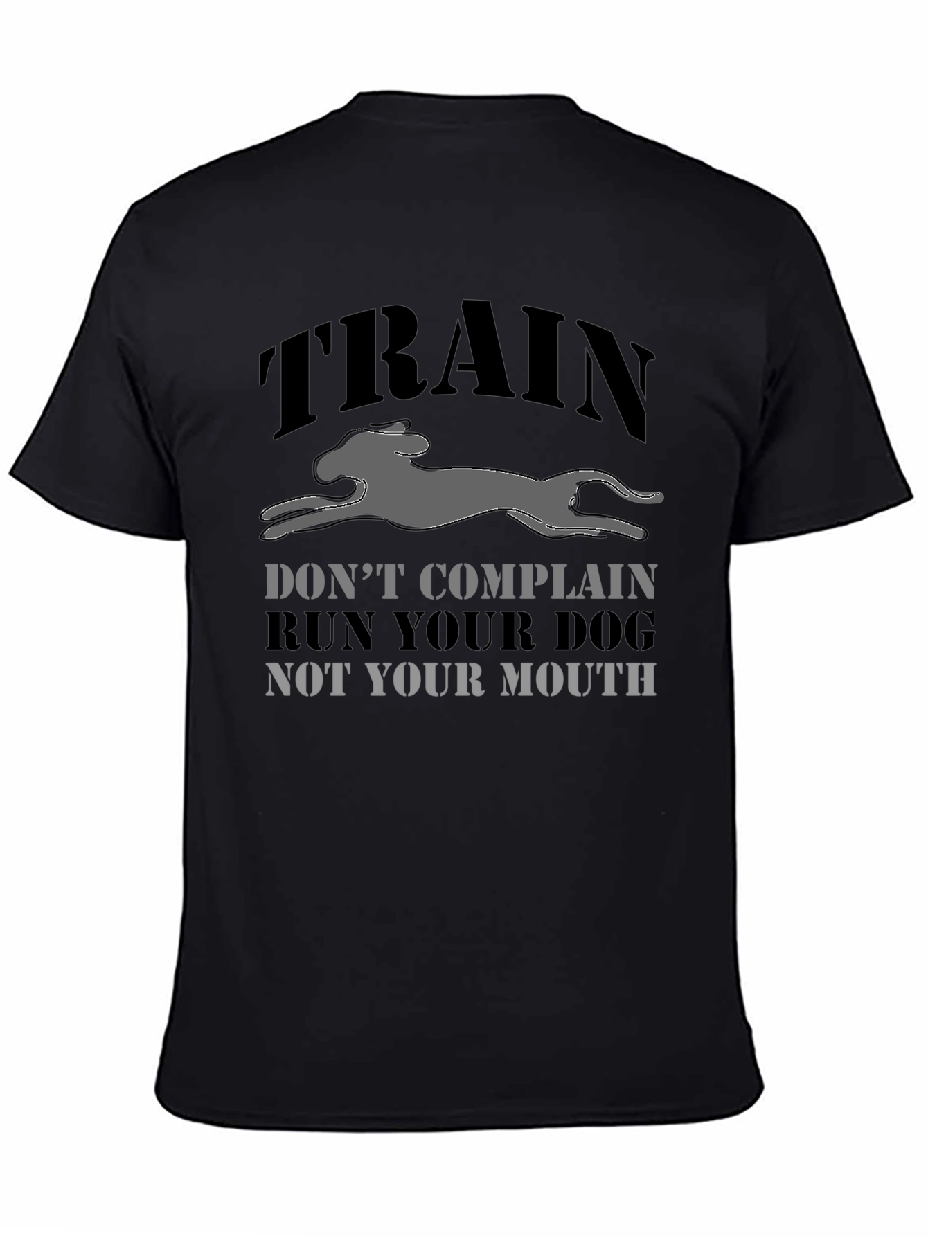 Train Your Dog Graphic T-Shirt