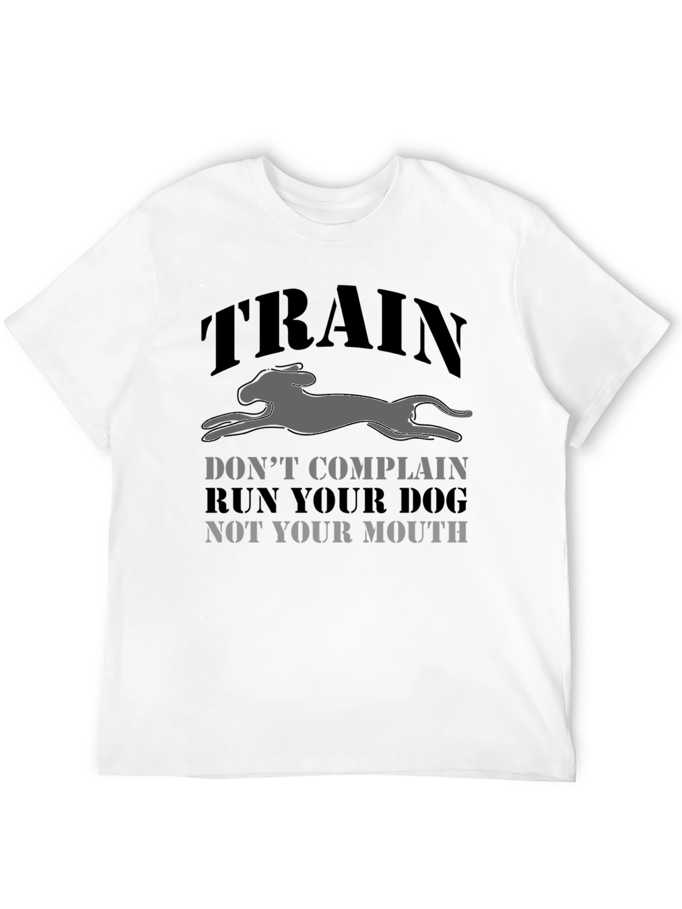 Train Your Dog Graphic T-Shirt