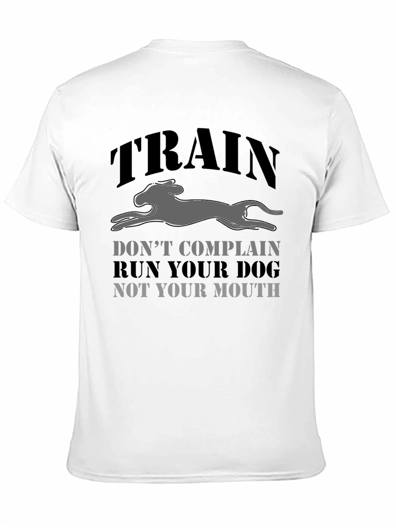 Train Your Dog Graphic T-Shirt