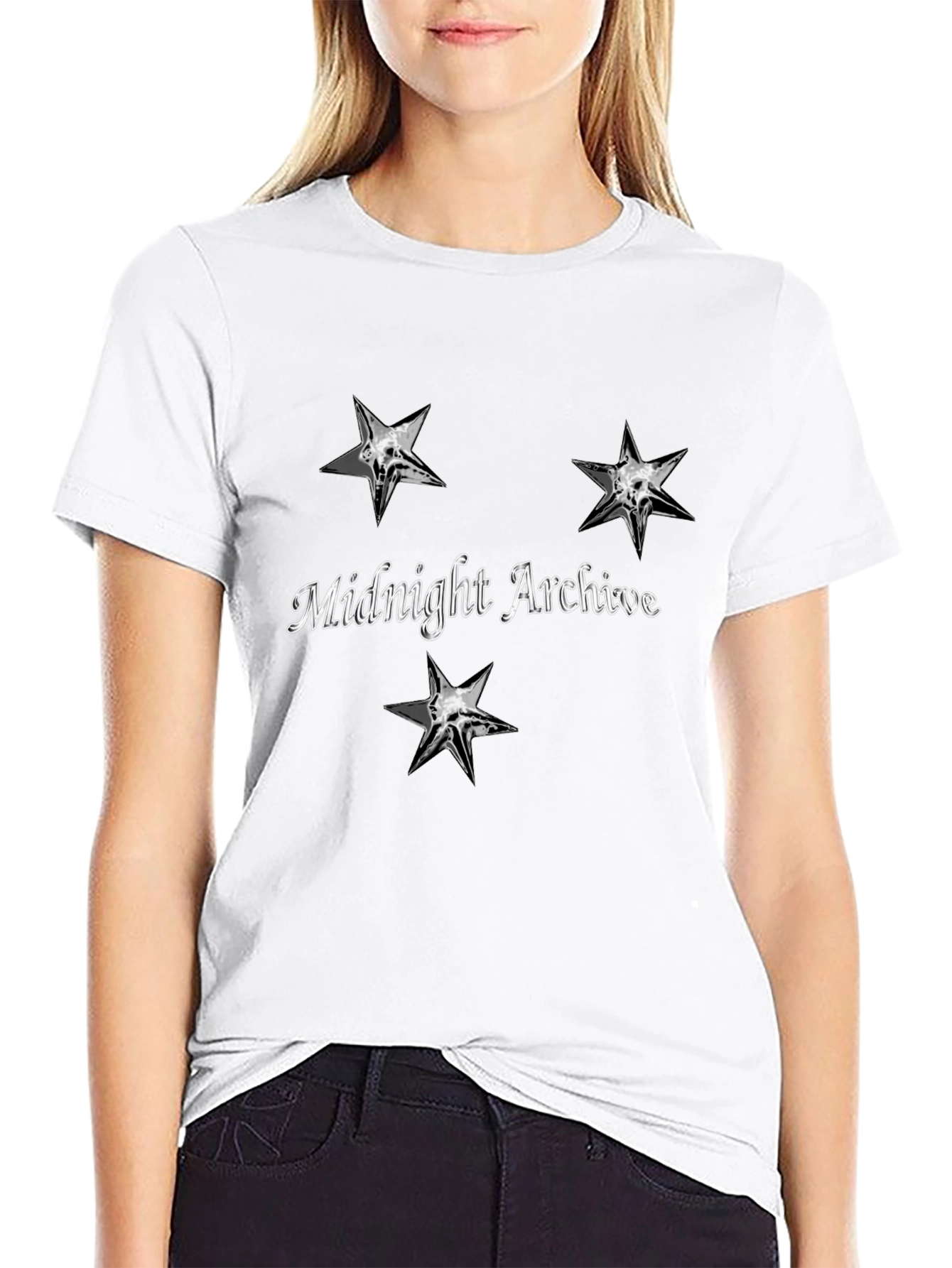 Midnight Archive Star T-Shirt - Soft Cotton Blend