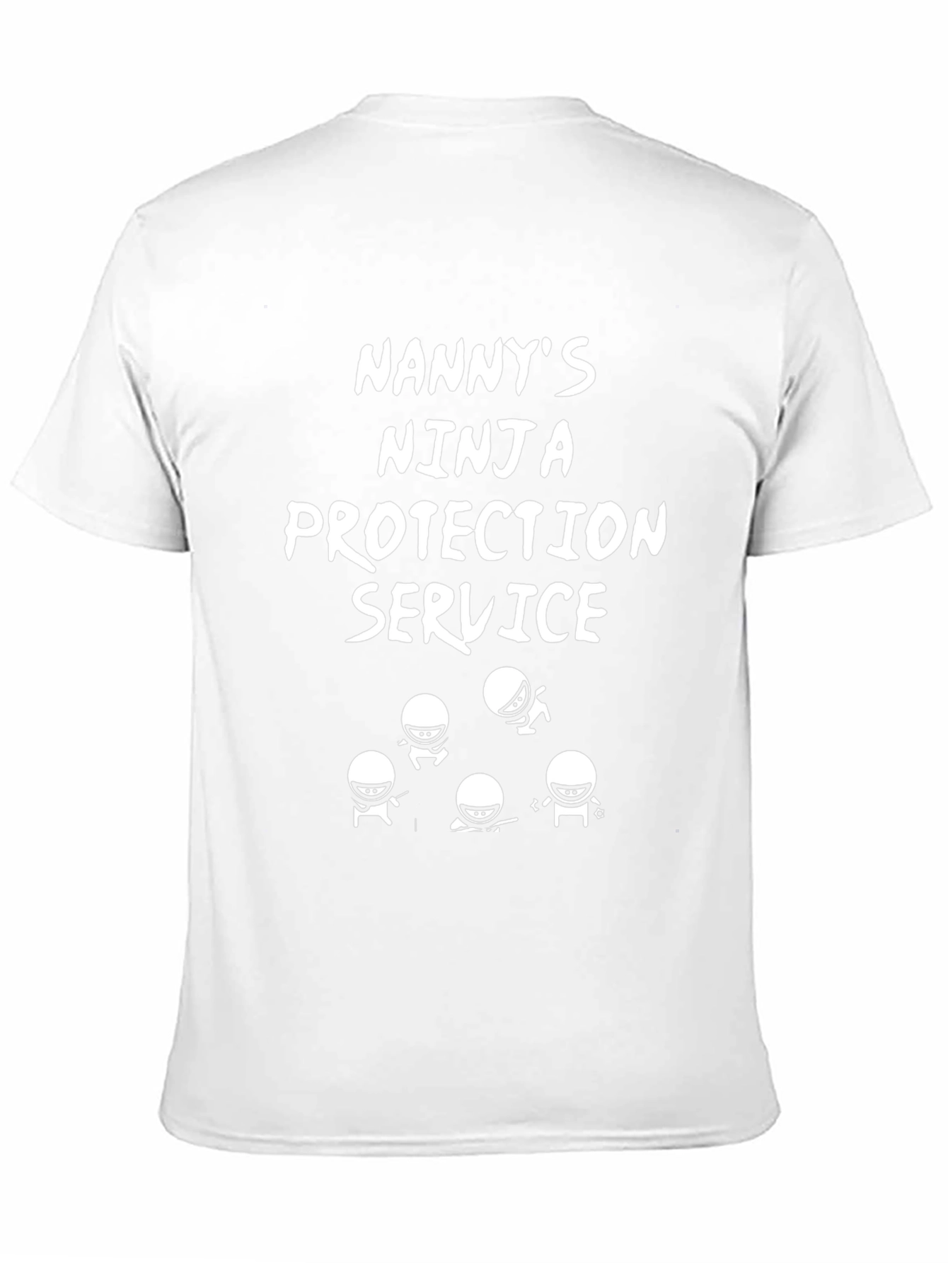 Nannys Ninja Protection Service Graphic T-Shirt