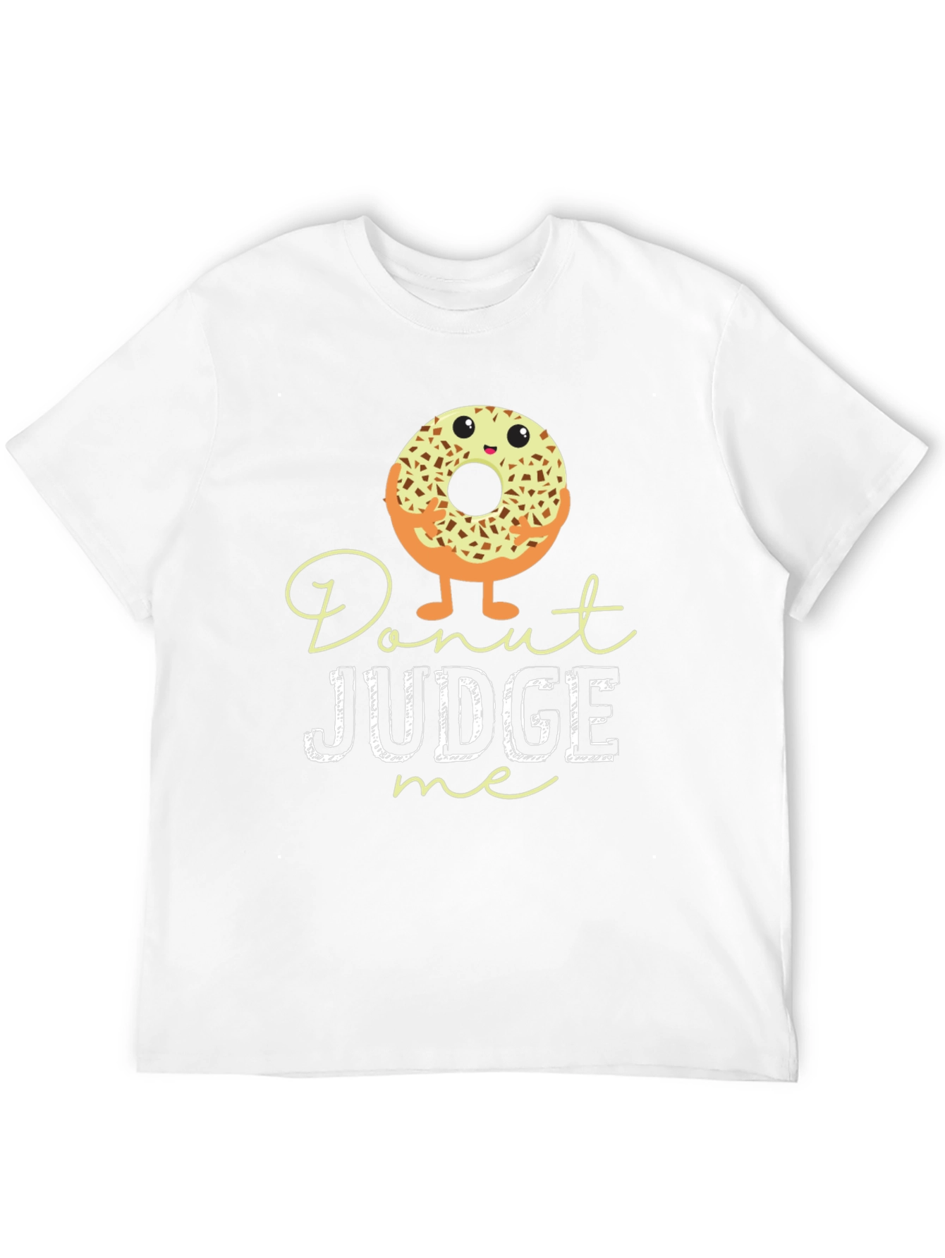 Donut Judge Me Graphic Tee - Unisex Black T-Shirt