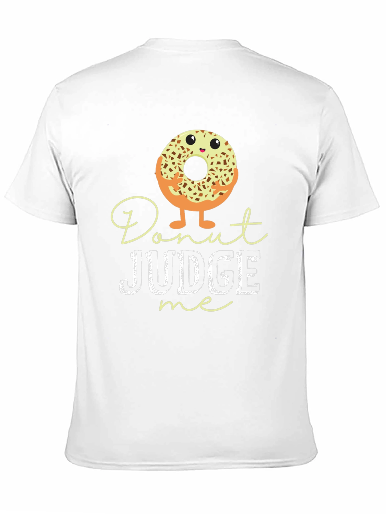Donut Judge Me Graphic Tee - Unisex Black T-Shirt