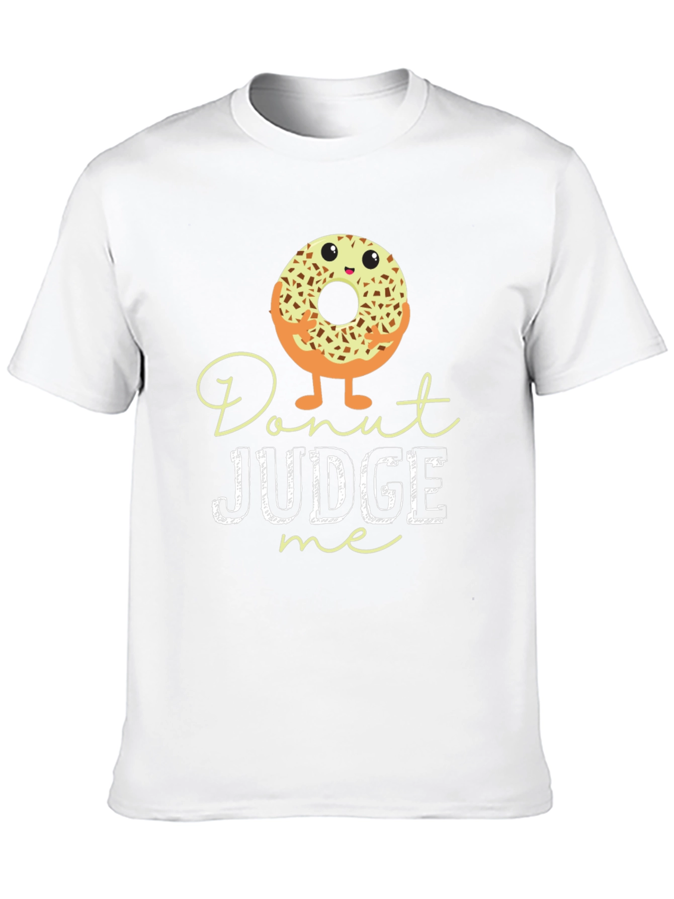 Donut Judge Me Graphic Tee - Unisex Black T-Shirt