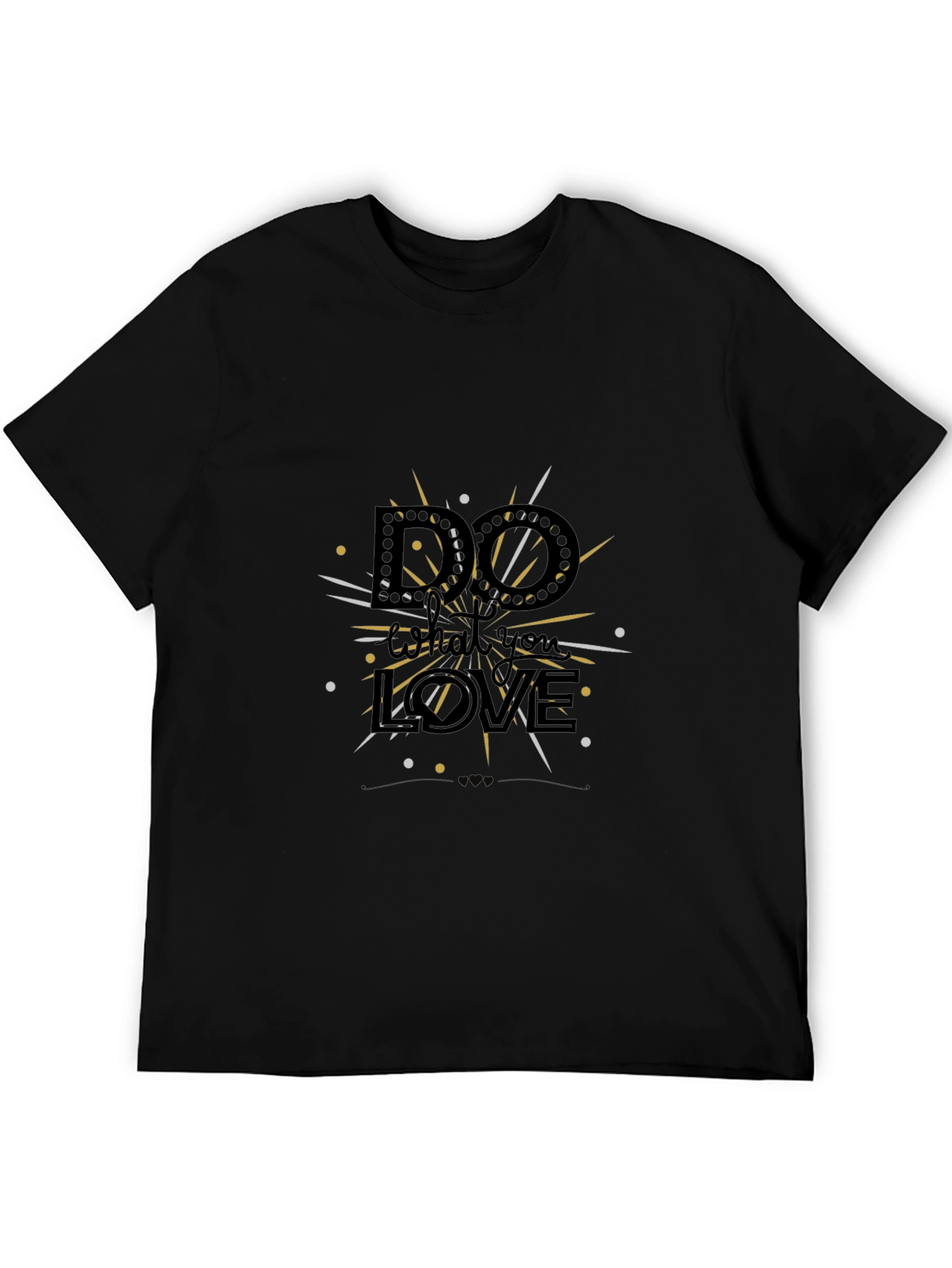 Do What You Love Graphic Tee - Black