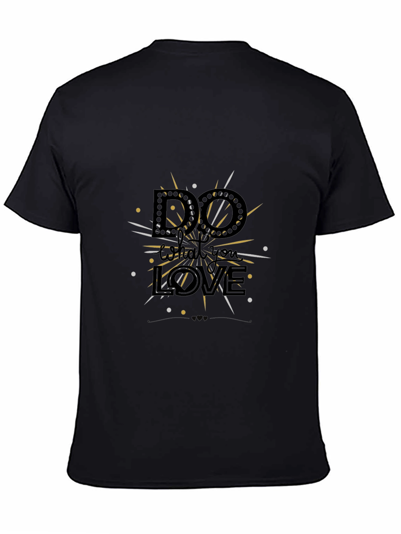 Do What You Love Graphic Tee - Black