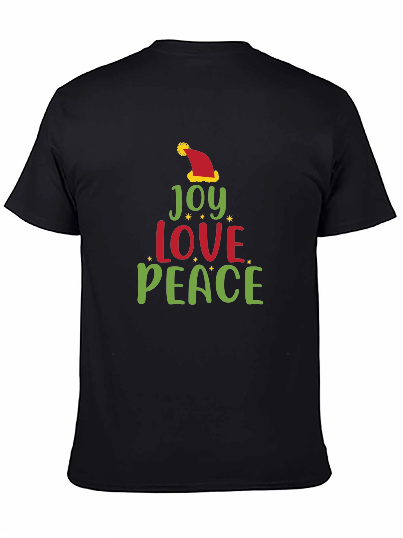 Festive Joy Love Peace Christmas T-Shirt