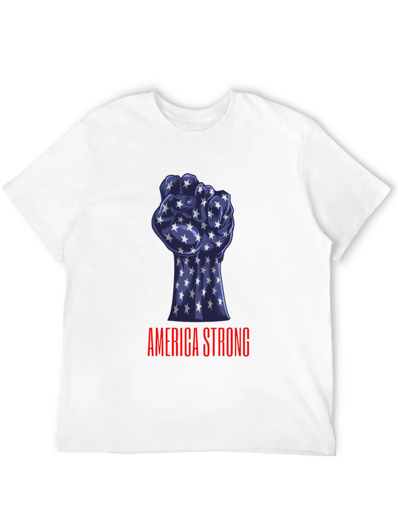 America Strong T-Shirt Patriotic Design