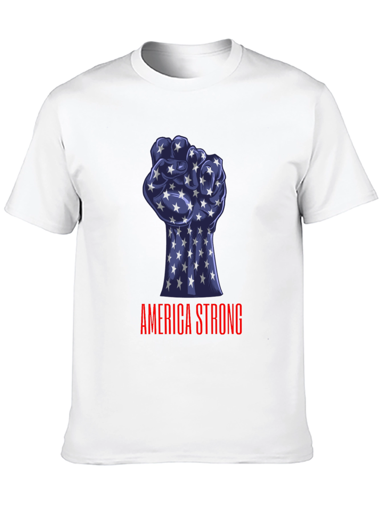 America Strong T-Shirt Patriotic Design