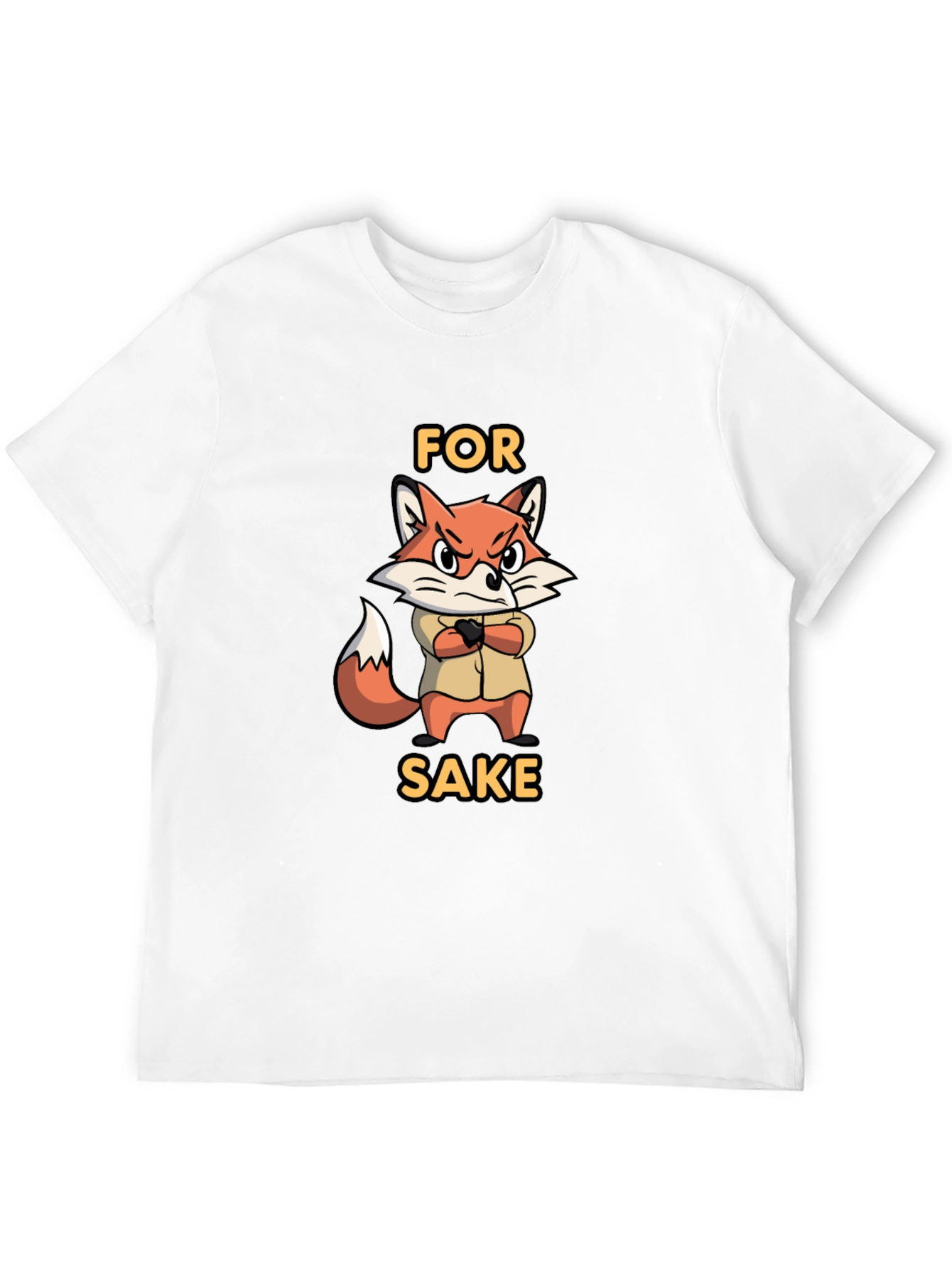 For Fox Sake Funny Graphic T-Shirt