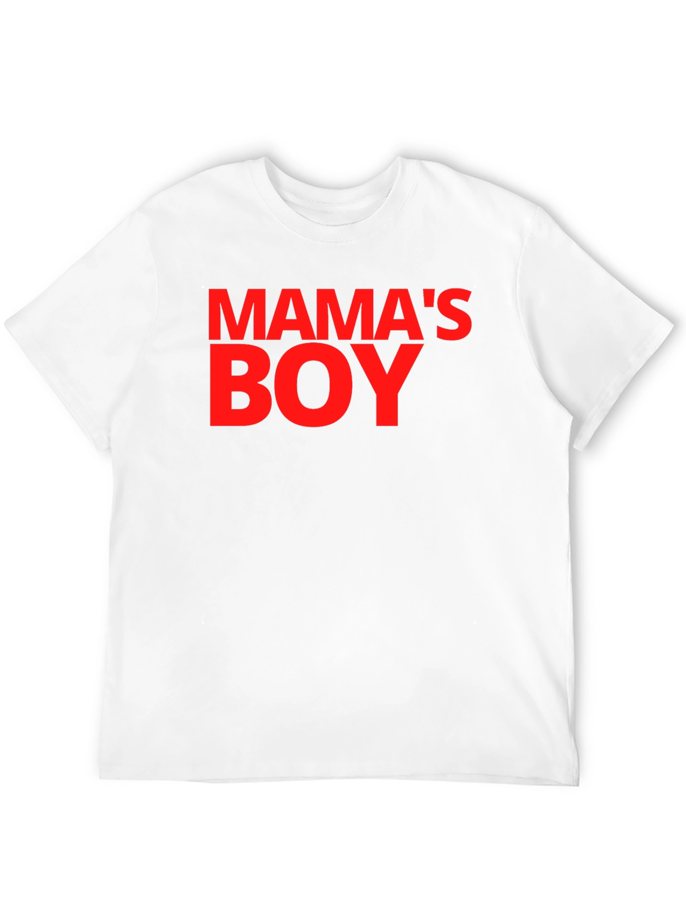Mamas Boy Graphic Tee - Black