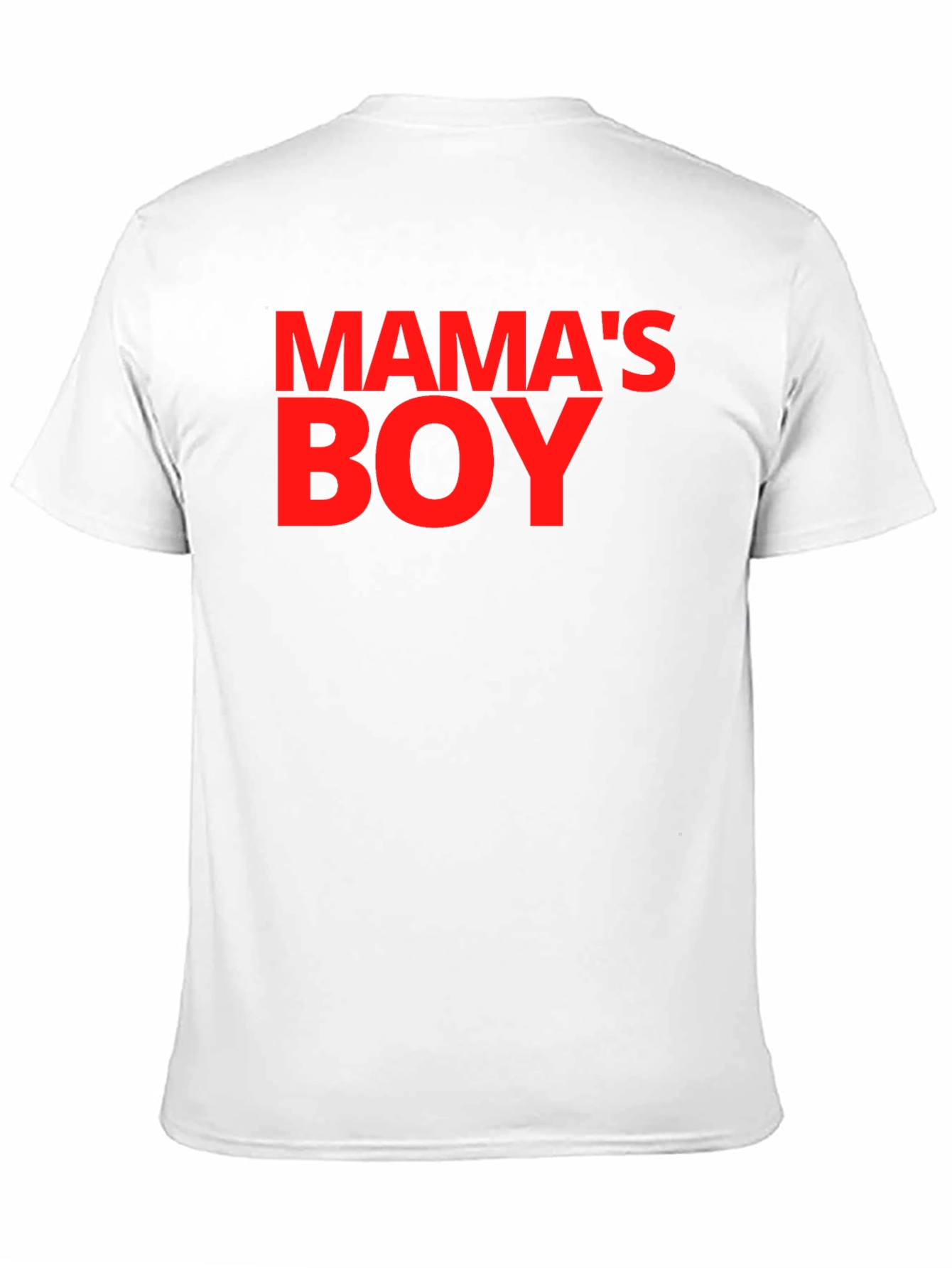 Mamas Boy Graphic Tee - Black