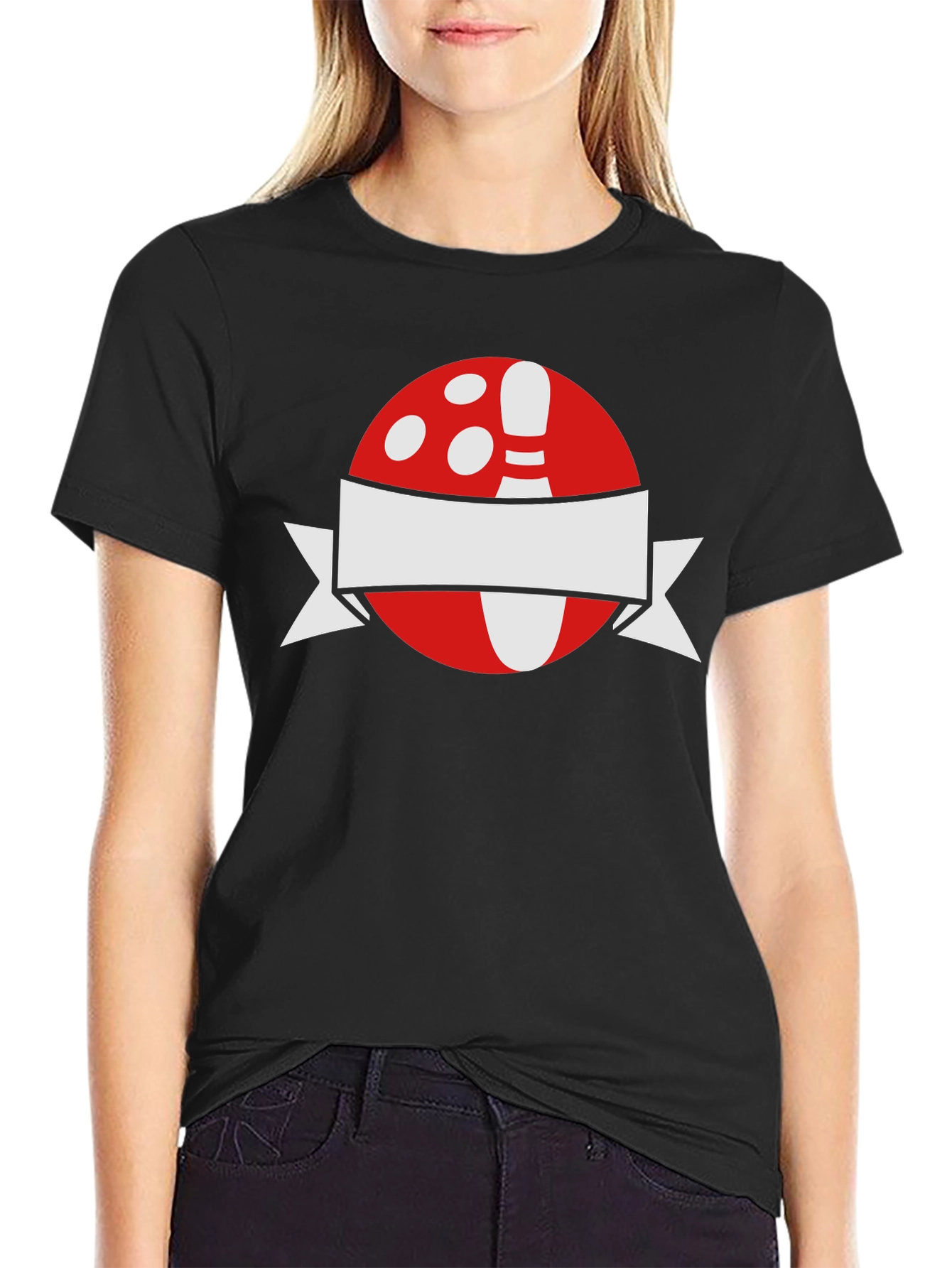 Bowling Ball & Pin Graphic Tee