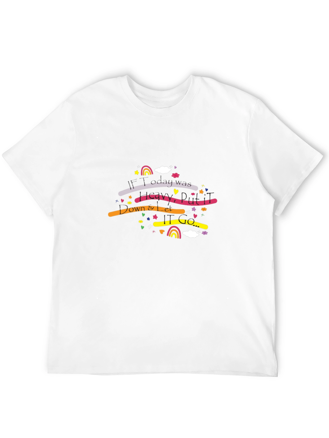 Vibrant Graphic Tee - Let it Go!