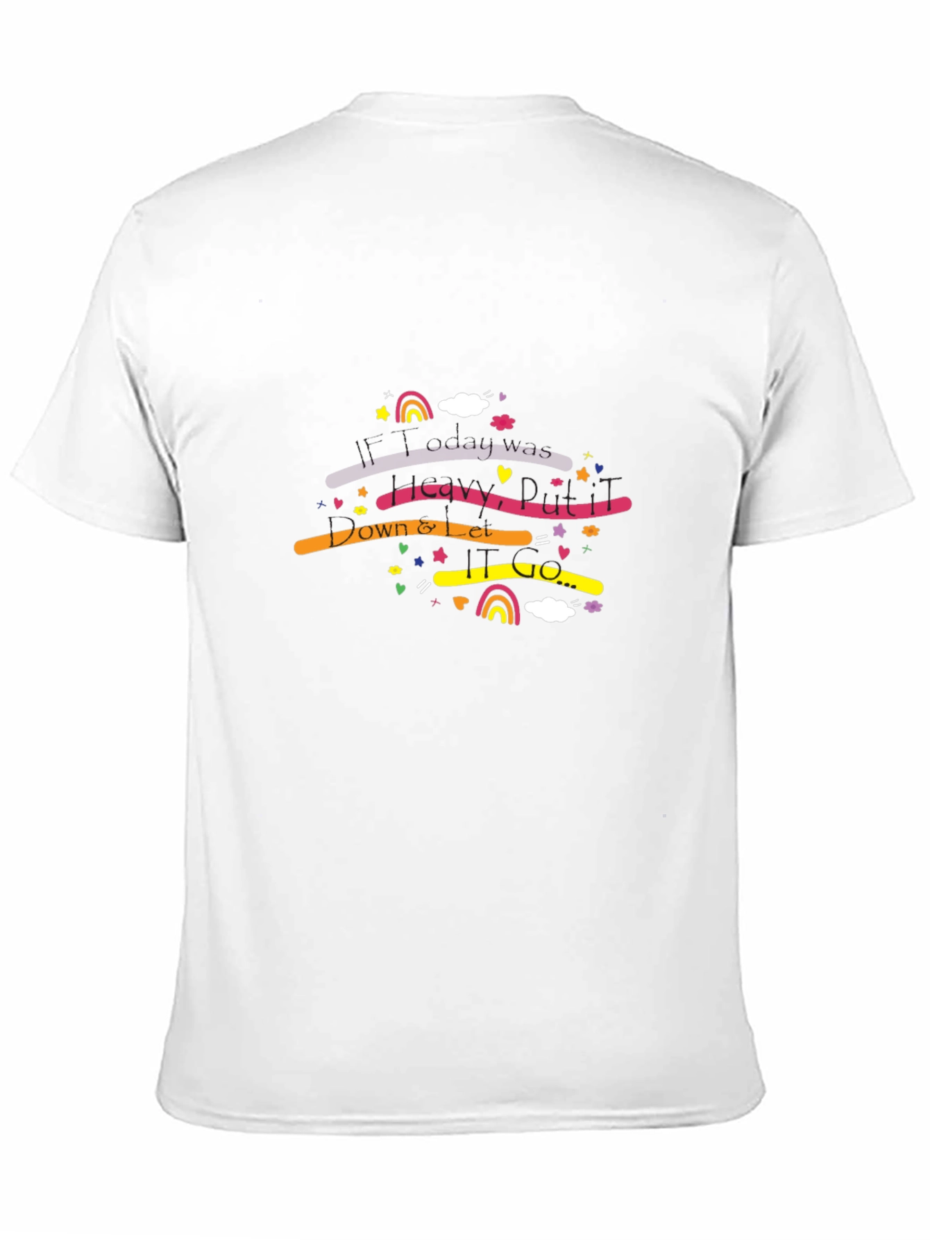 Vibrant Graphic Tee - Let it Go!