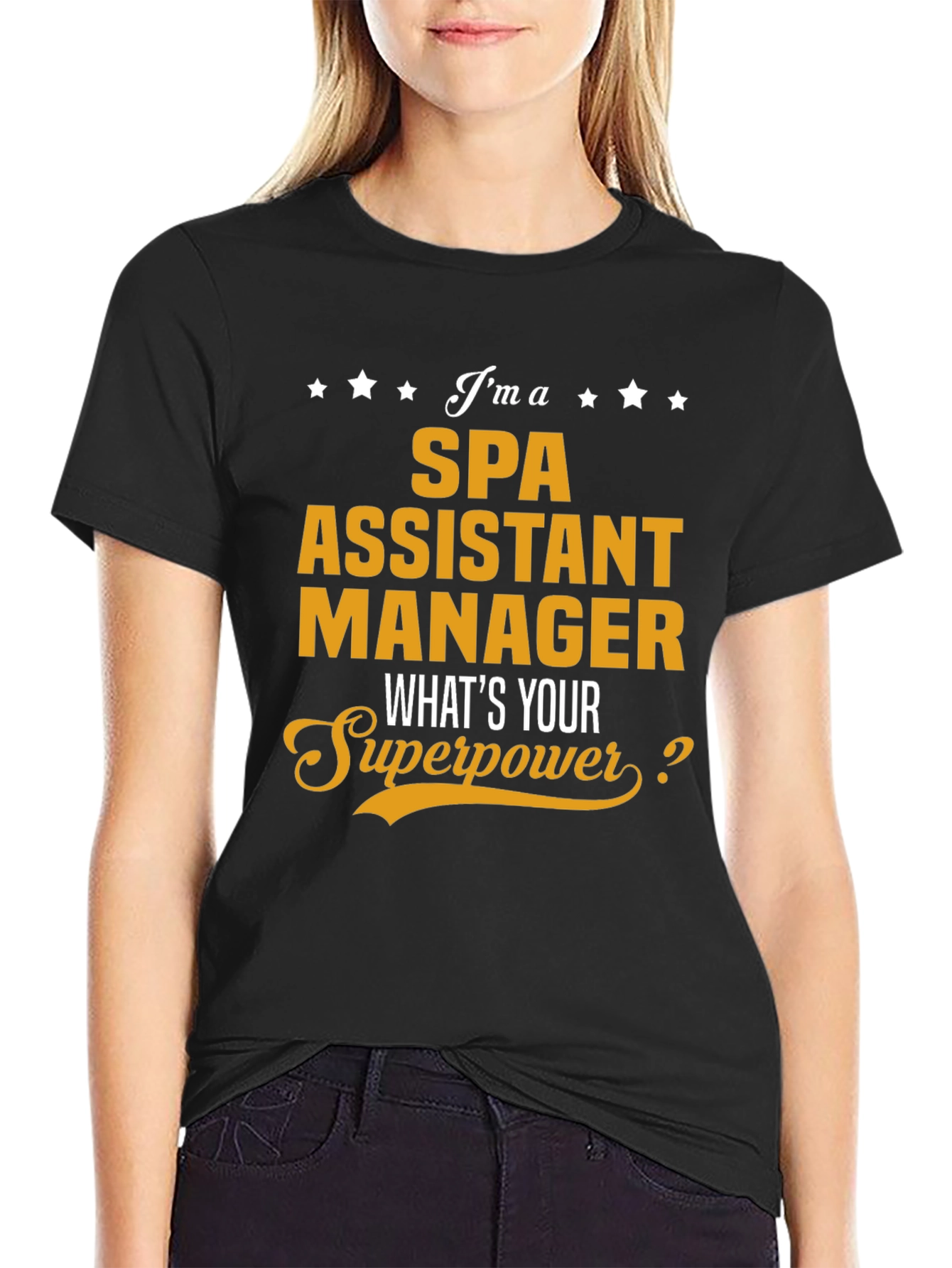 Spa Assistant Manager Superpower Tee