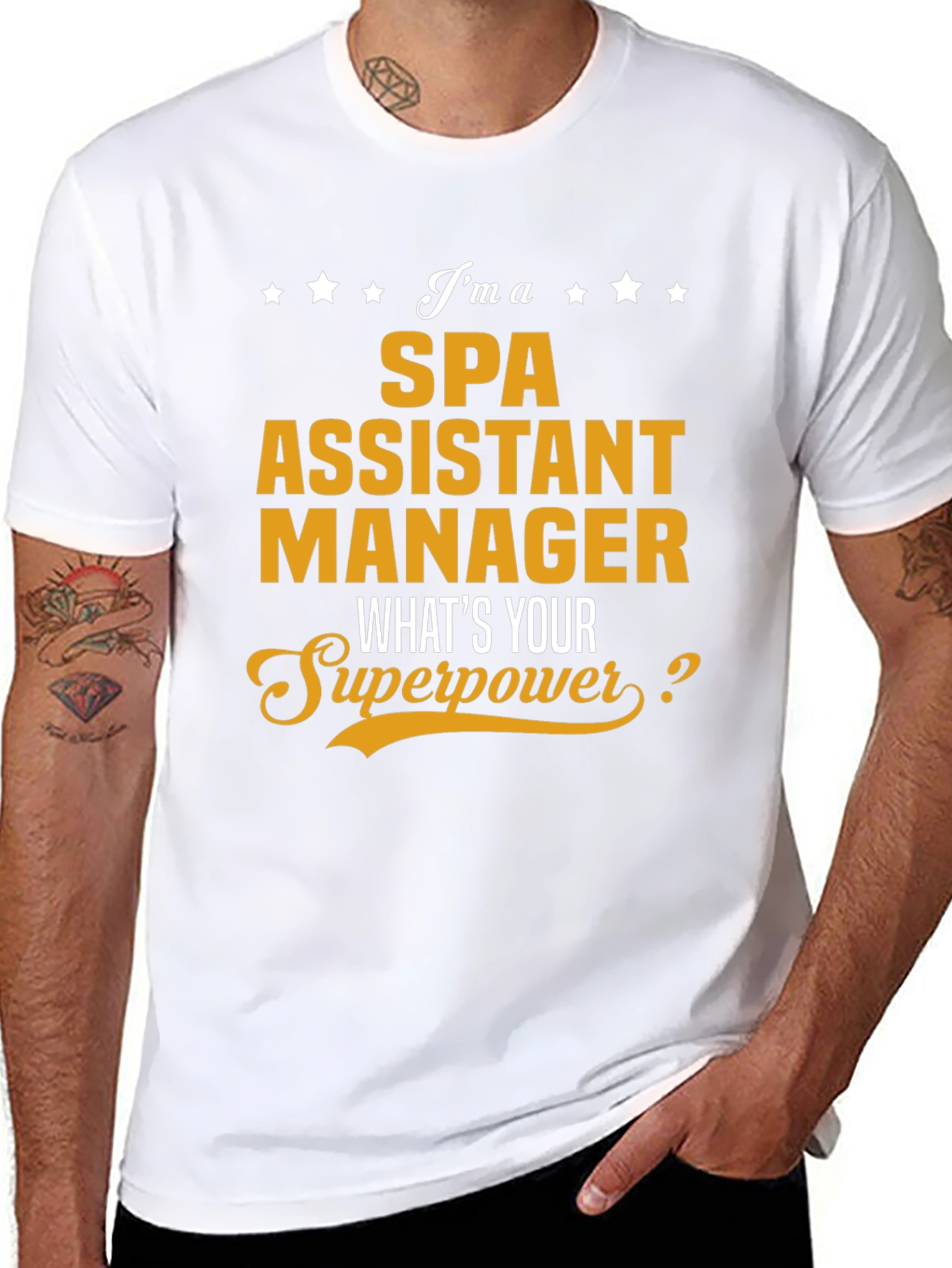 Spa Assistant Manager Superpower Tee