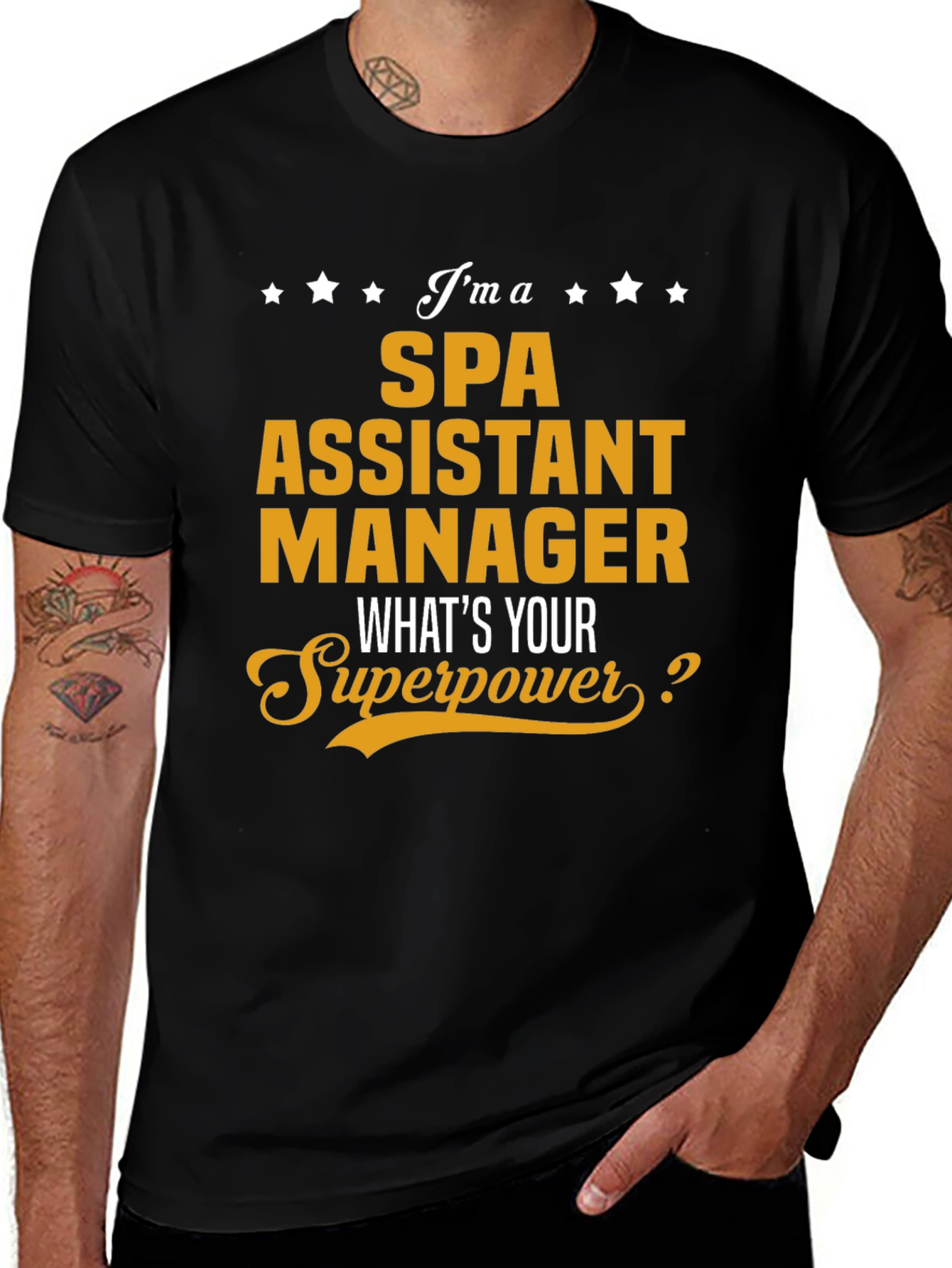 Spa Assistant Manager Superpower Tee